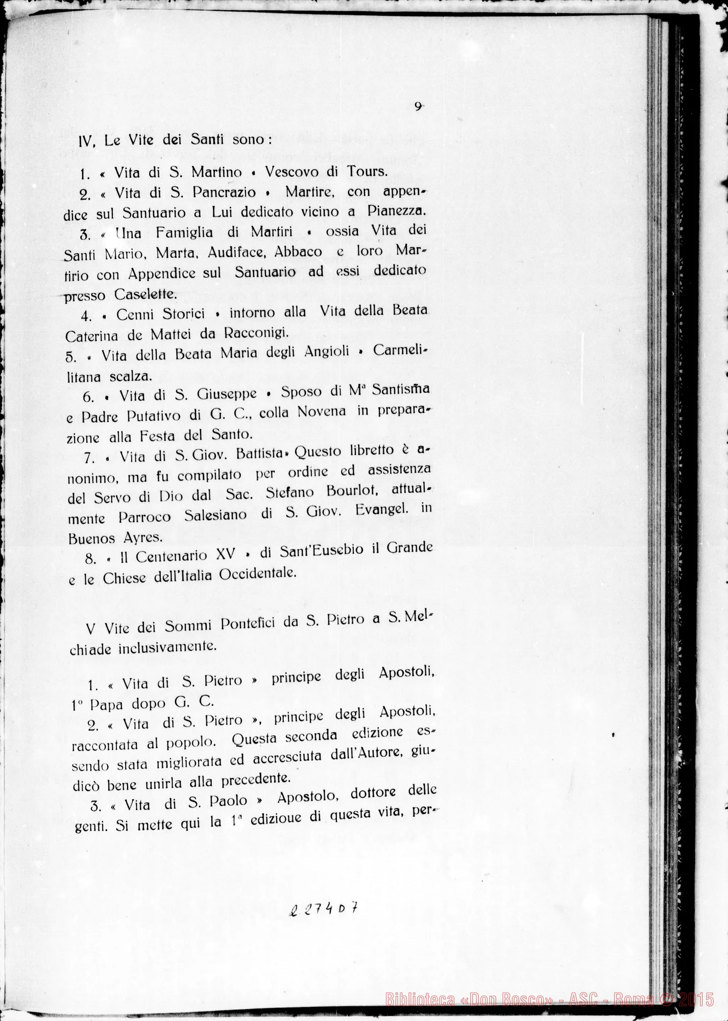 Fotogramma D 7 — Summarium ex officio