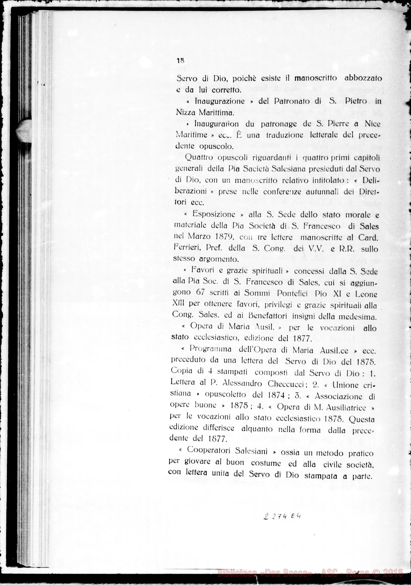 Fotogramma E 4 — Summarium ex officio