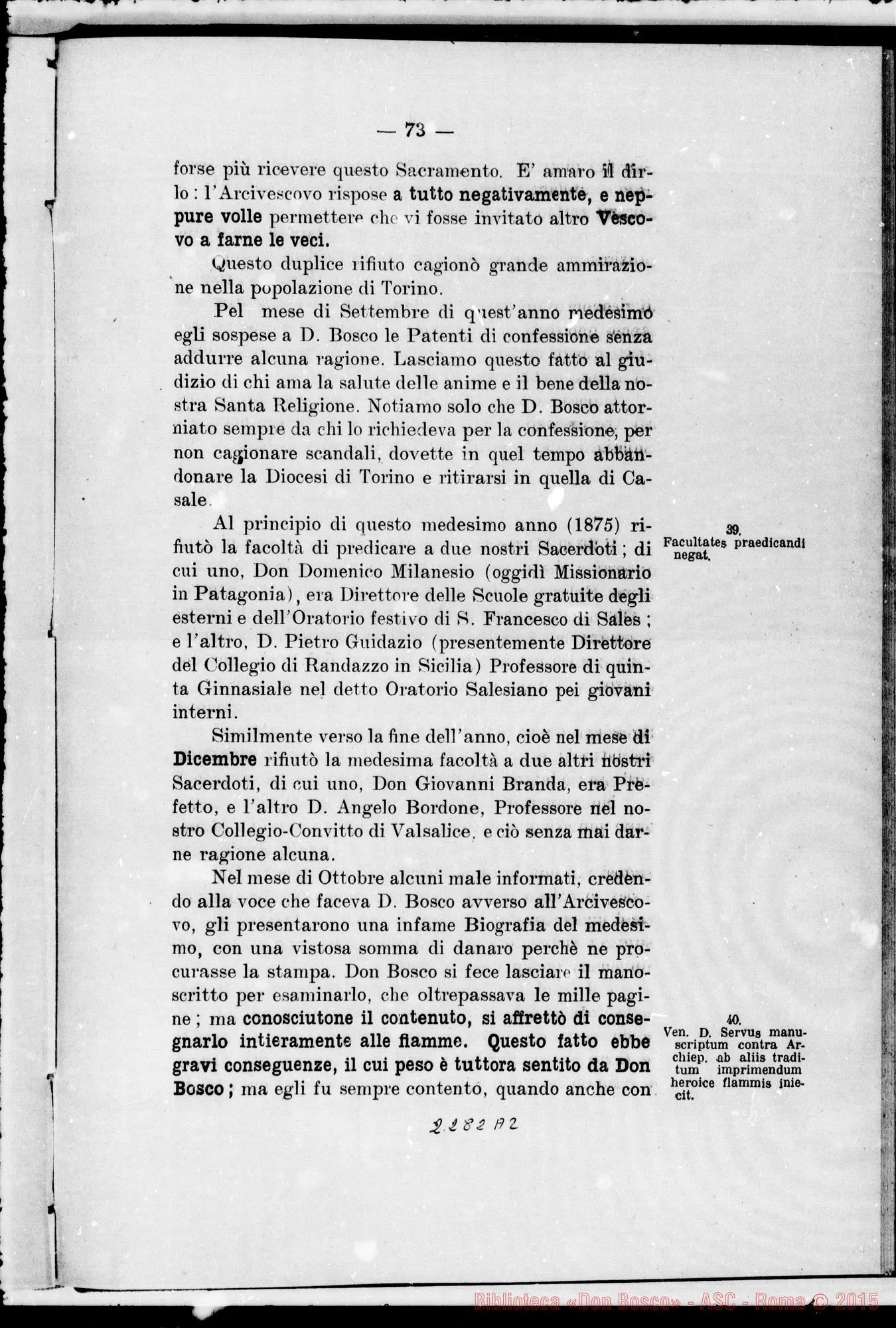 Fotogramma A 2 — Appendix documentorum