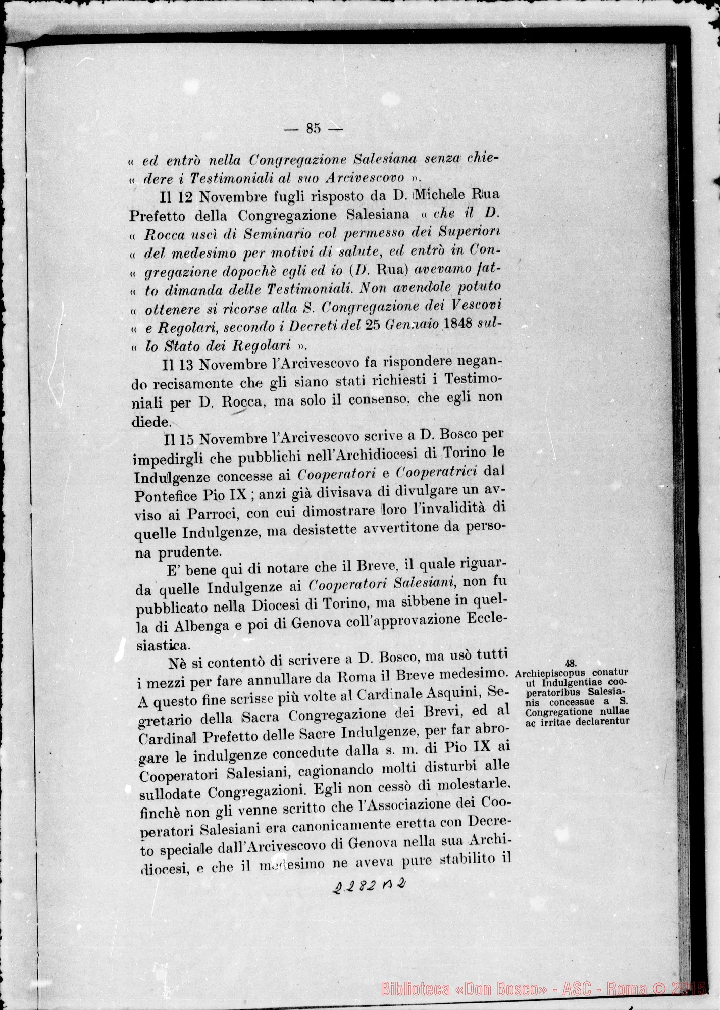 Fotogramma B 2 — Appendix documentorum