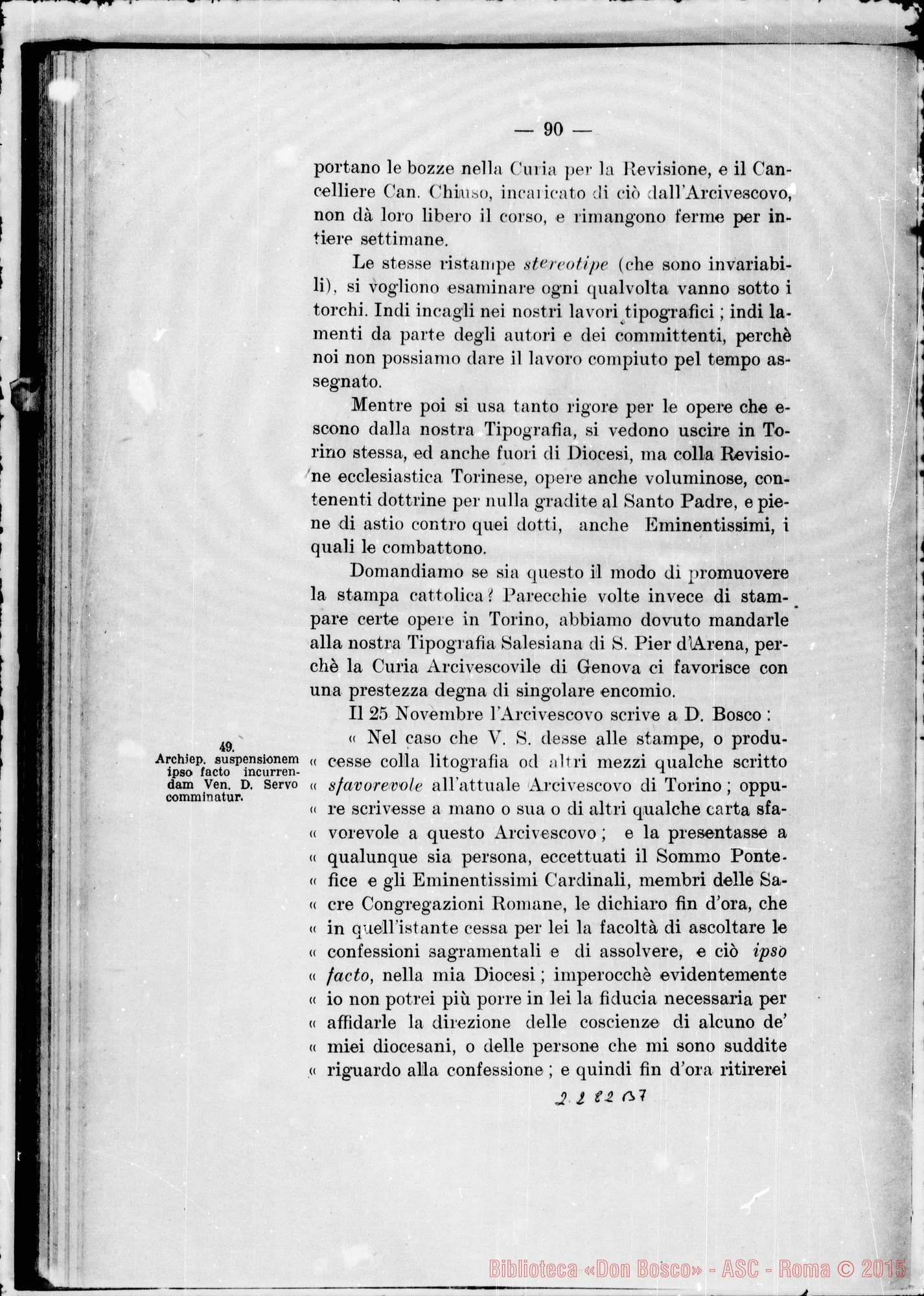 Fotogramma B 7 — Appendix documentorum