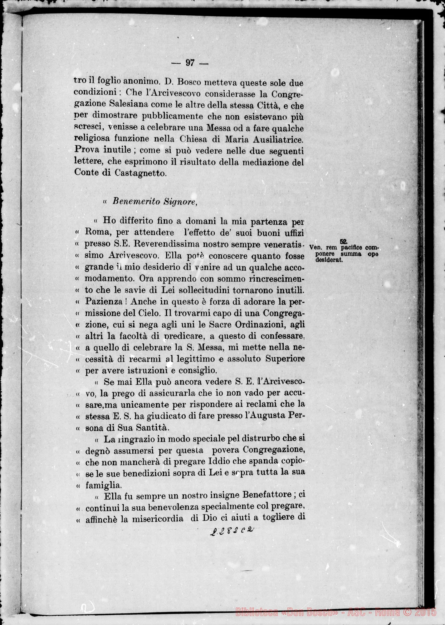 Fotogramma C 2 — Appendix documentorum