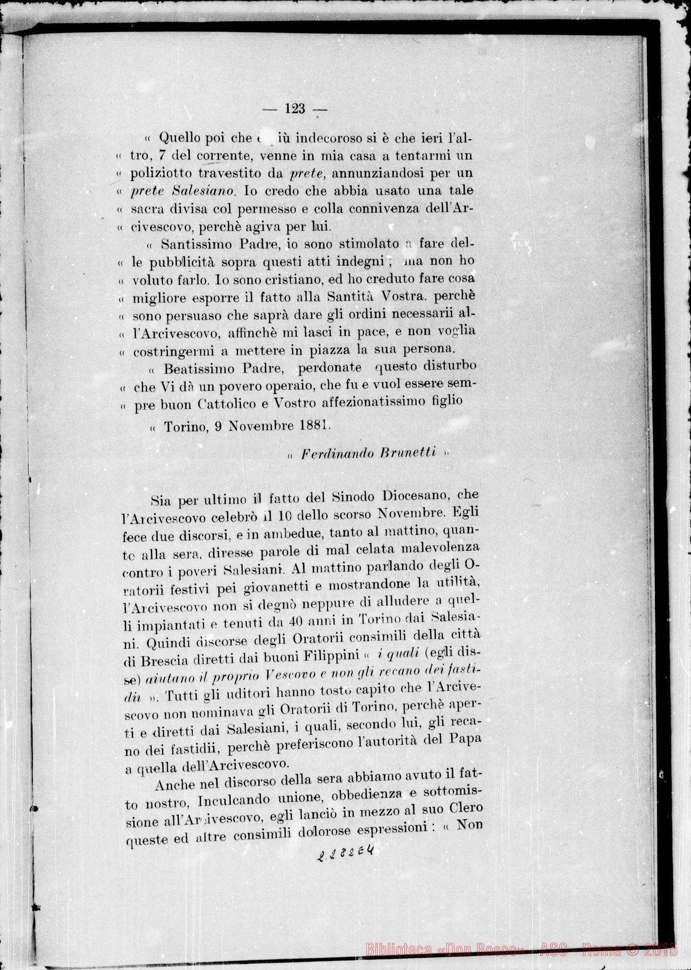 Fotogramma E 4 — Appendix documentorum