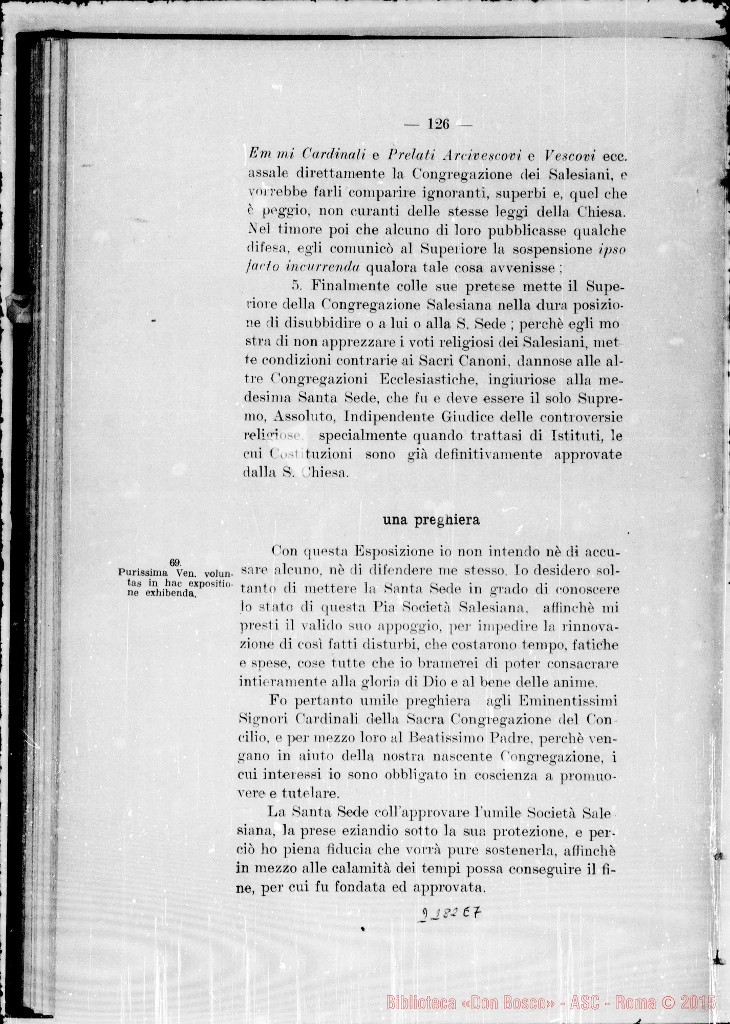 Fotogramma E 7 — Appendix documentorum
