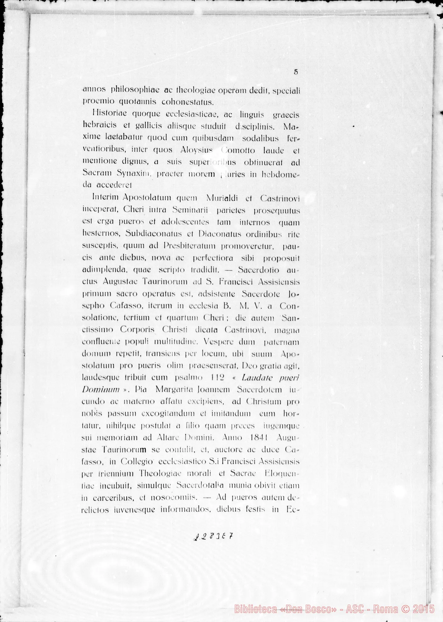 Fotogramma E 7 — Summarium