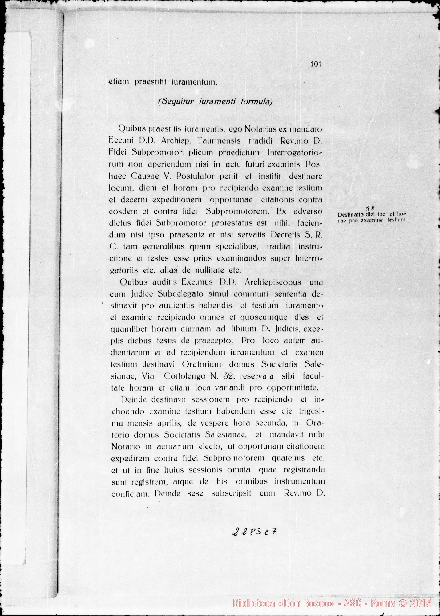 Fotogramma C 7 — Summarium