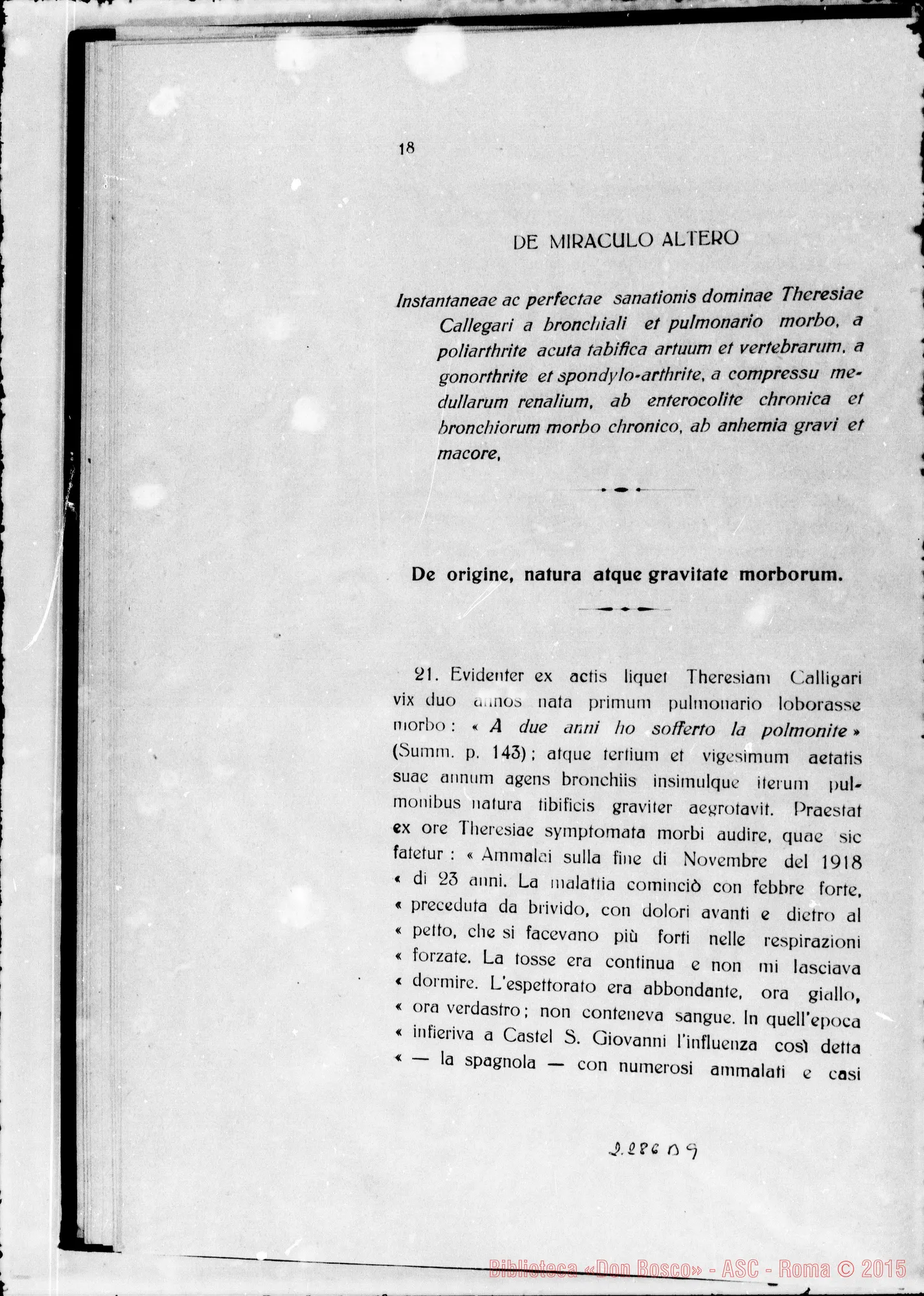Fotogramma B 9 — Informatio
