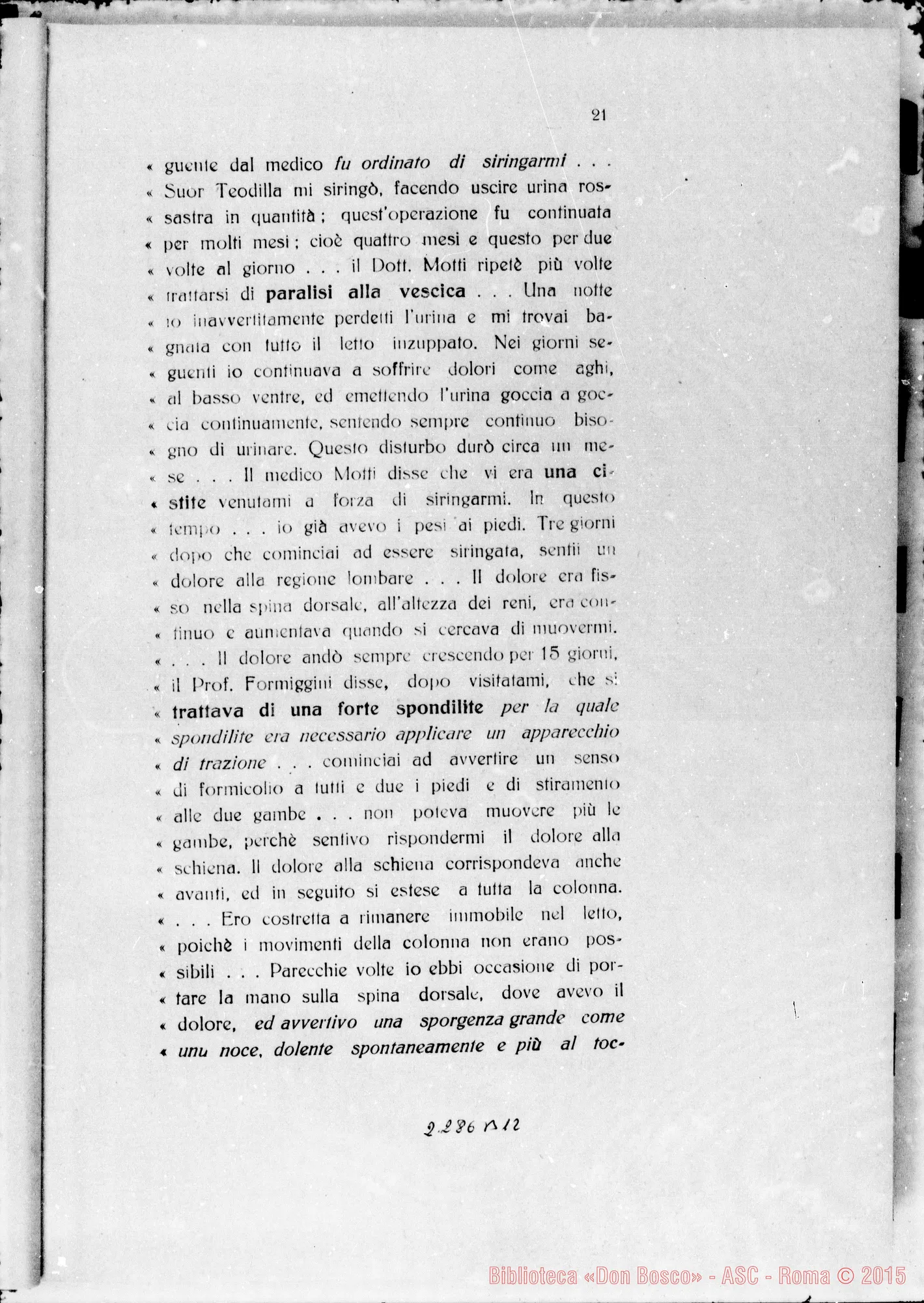 Fotogramma B 12 — Informatio