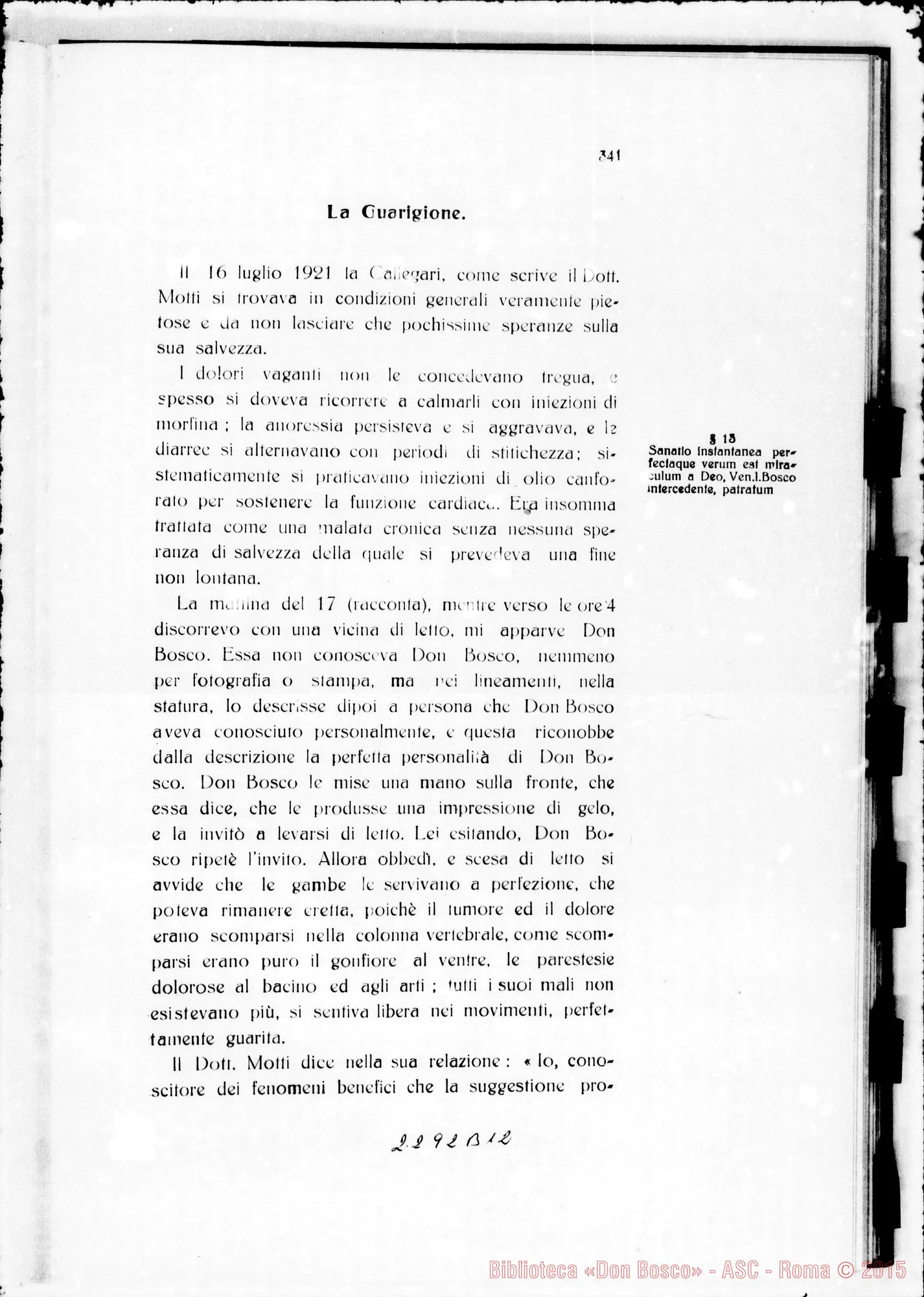 Fotogramma B 12 — Summarium