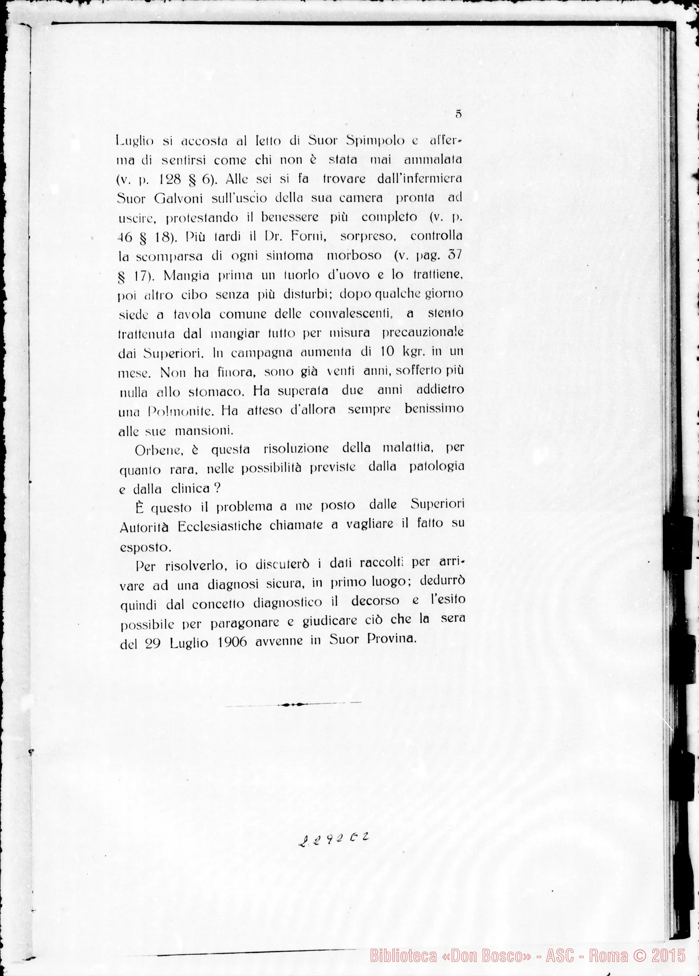 Fotogramma E 2 — ludicium medicum: Dott. Gentile