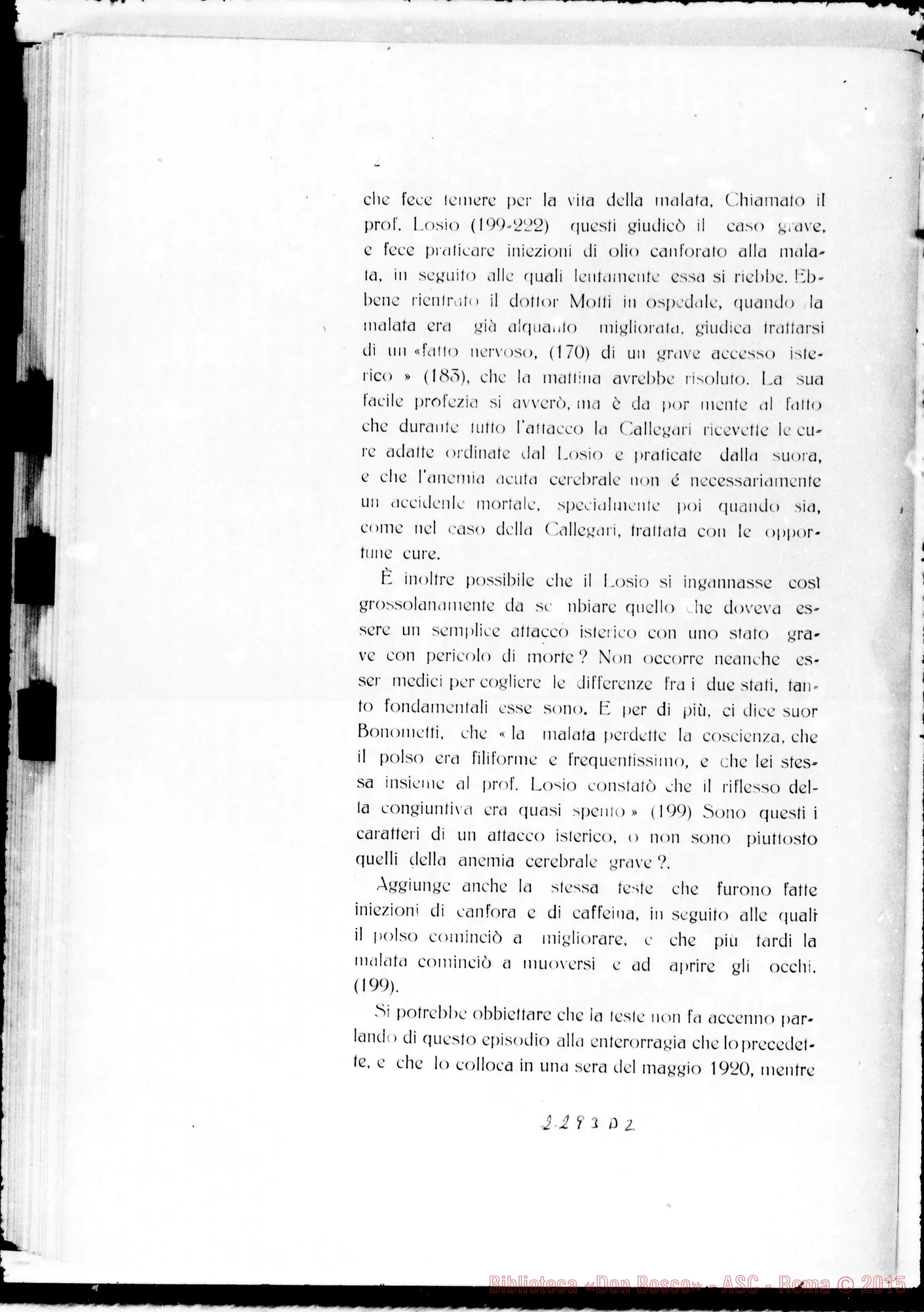 Fotogramma D 2 — ludicium medicum: Dott. Sympa