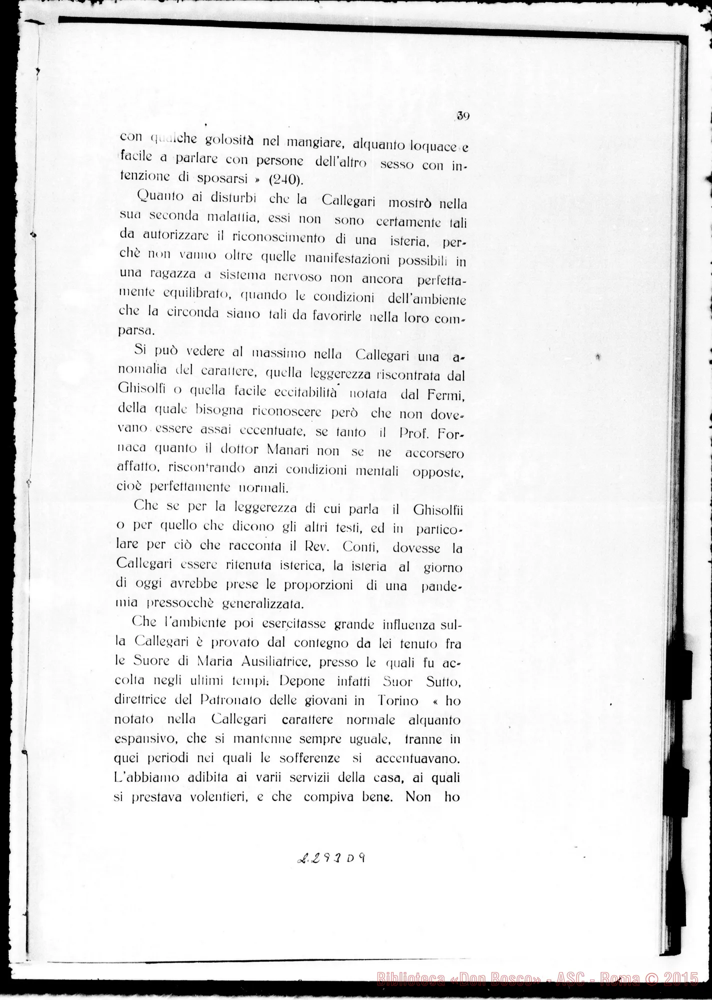 Fotogramma D 9 — ludicium medicum: Dott. Sympa