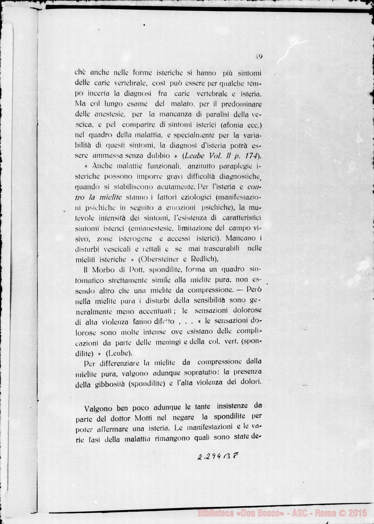 Fotogramma B 8 — ludicium medicum: Dott. Chiays