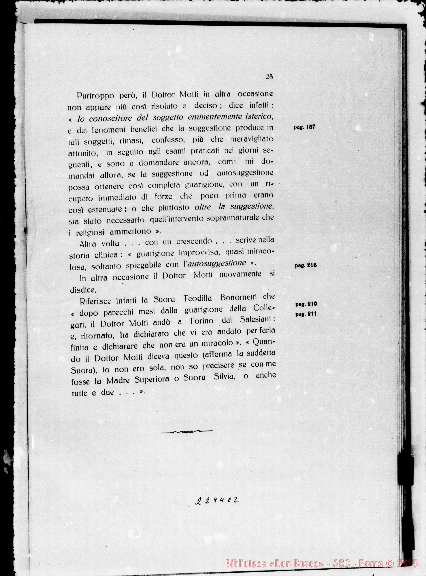 Fotogramma C 2 — ludicium medicum: Dott. Chiays