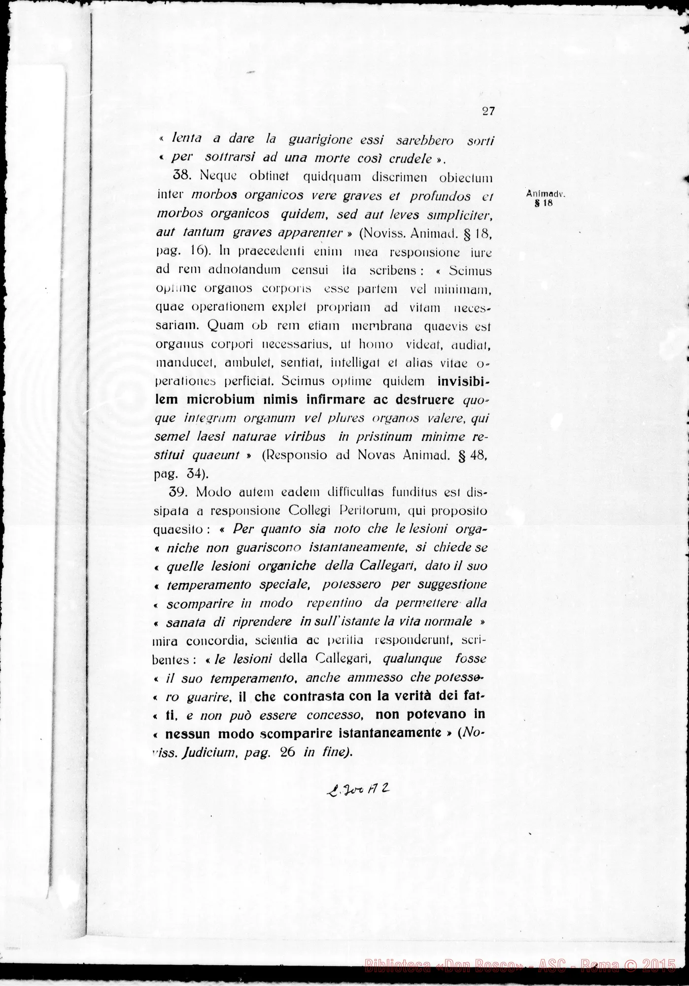 Fotogramma A 2 — Nonnullae explicationes