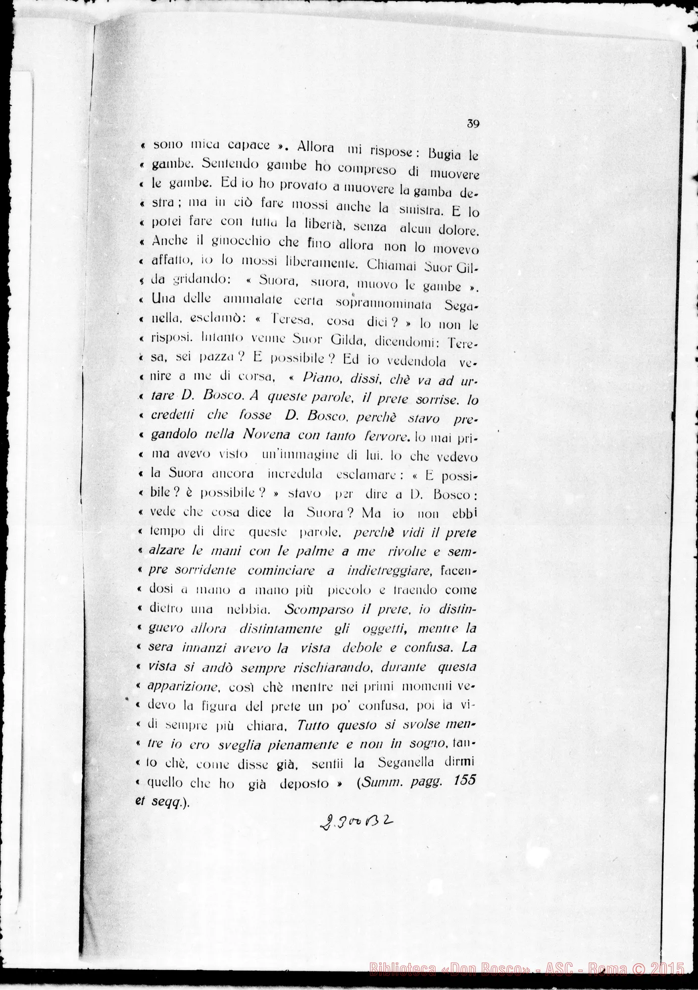 Fotogramma B 2 — Novissimum iudicium legale