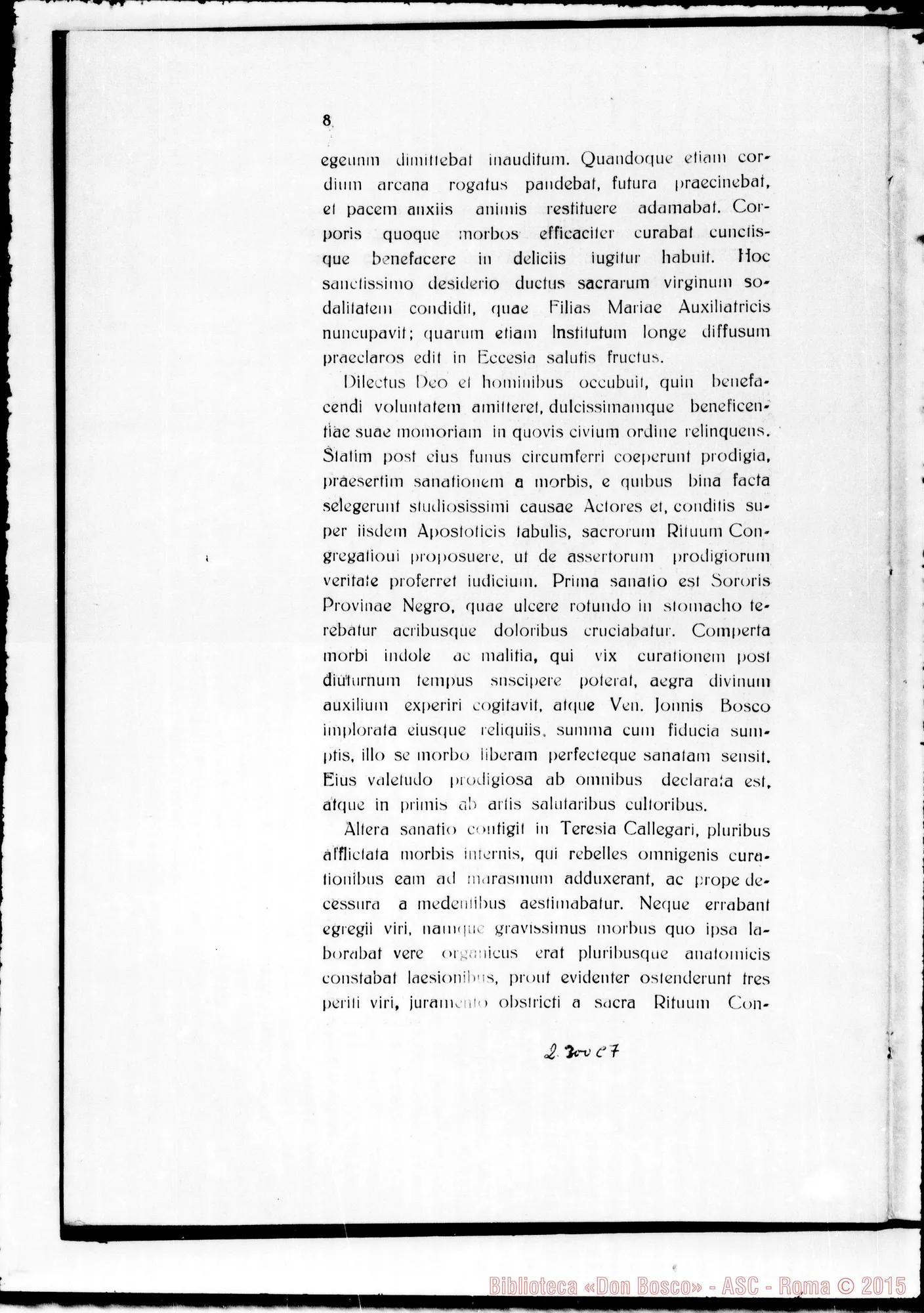 Fotogramma C 7 — Novissimum iudicium legale
