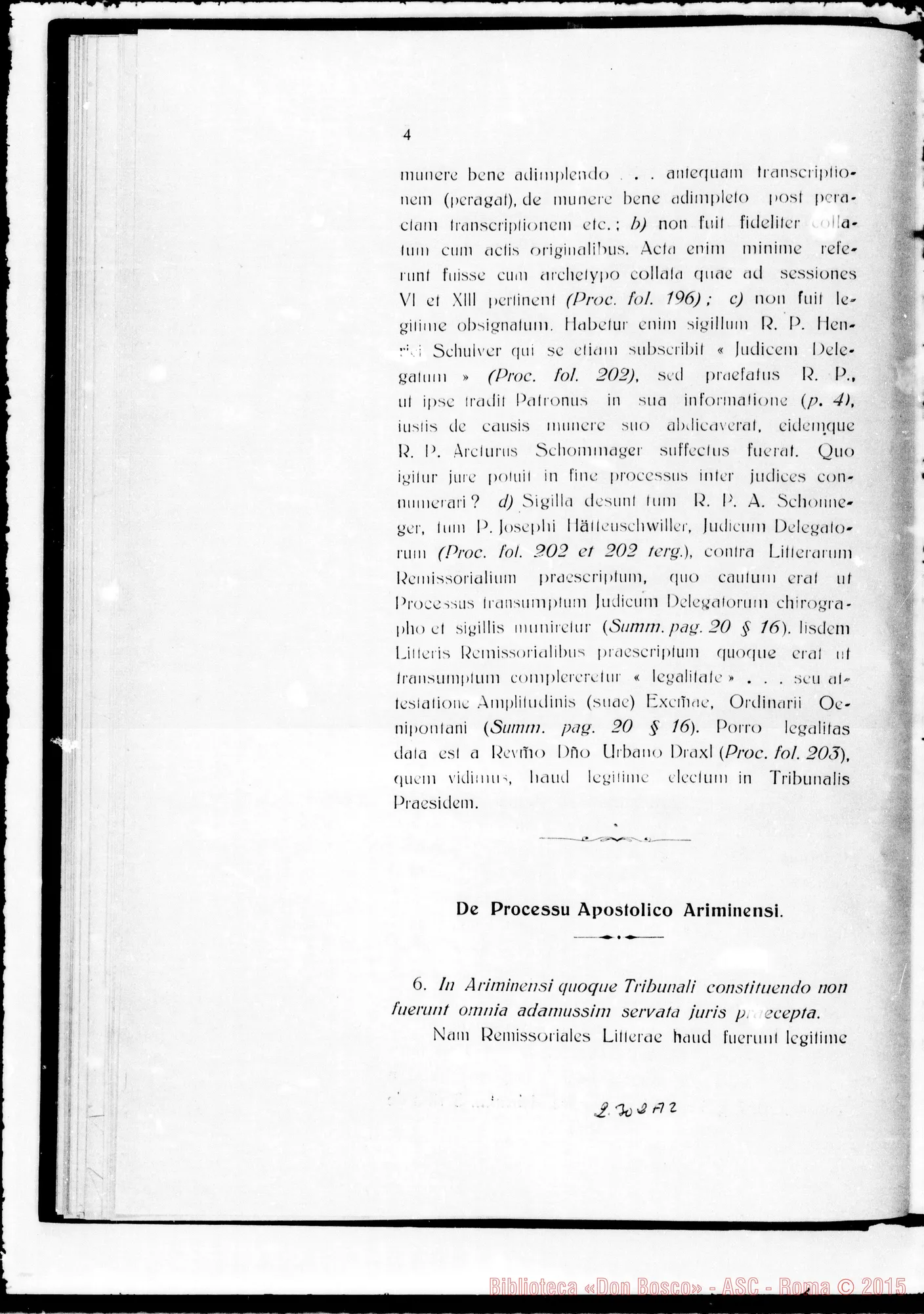 Fotogramma A 2 — Summarium
