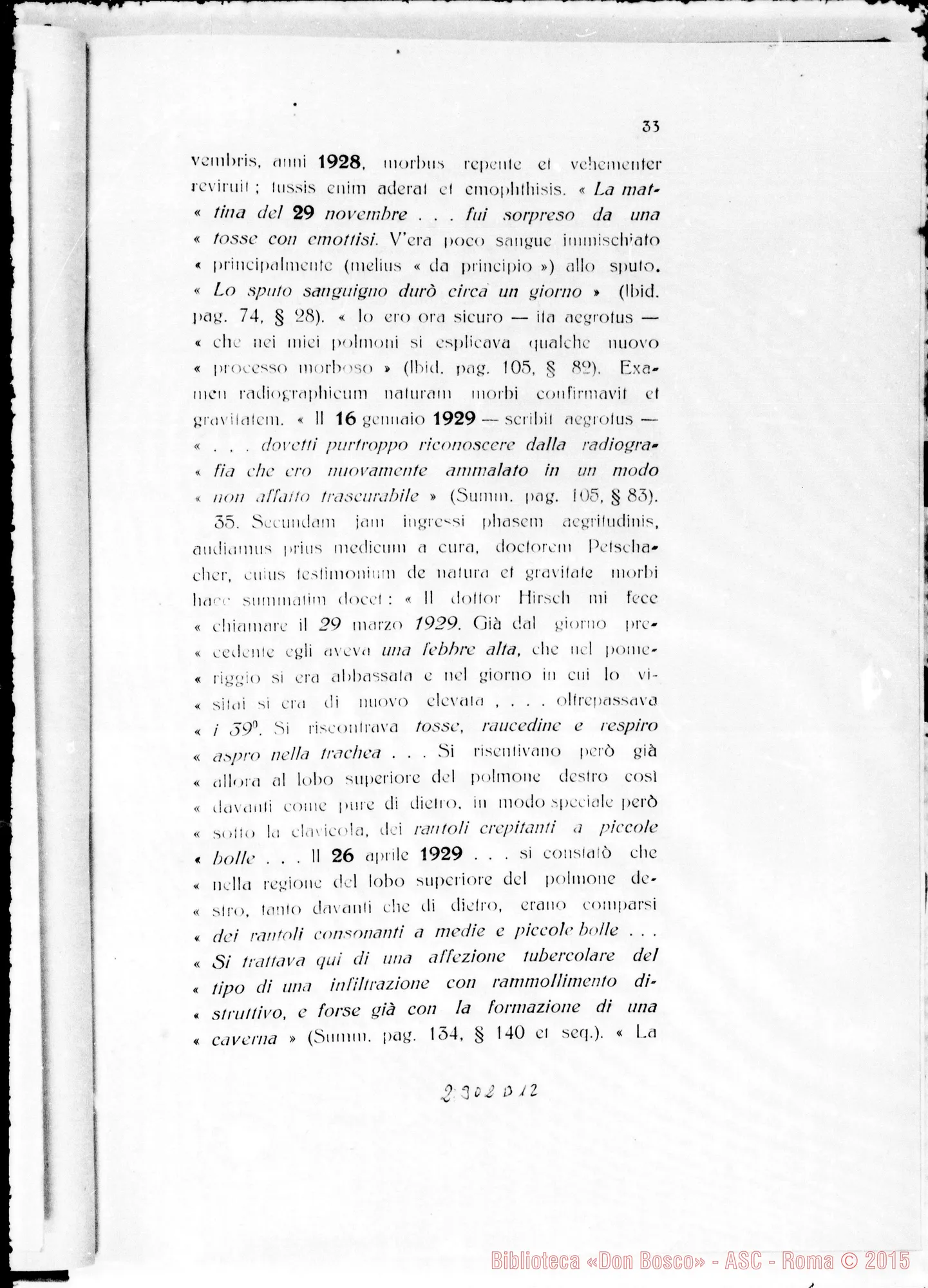 Fotogramma D 12 — Summarium