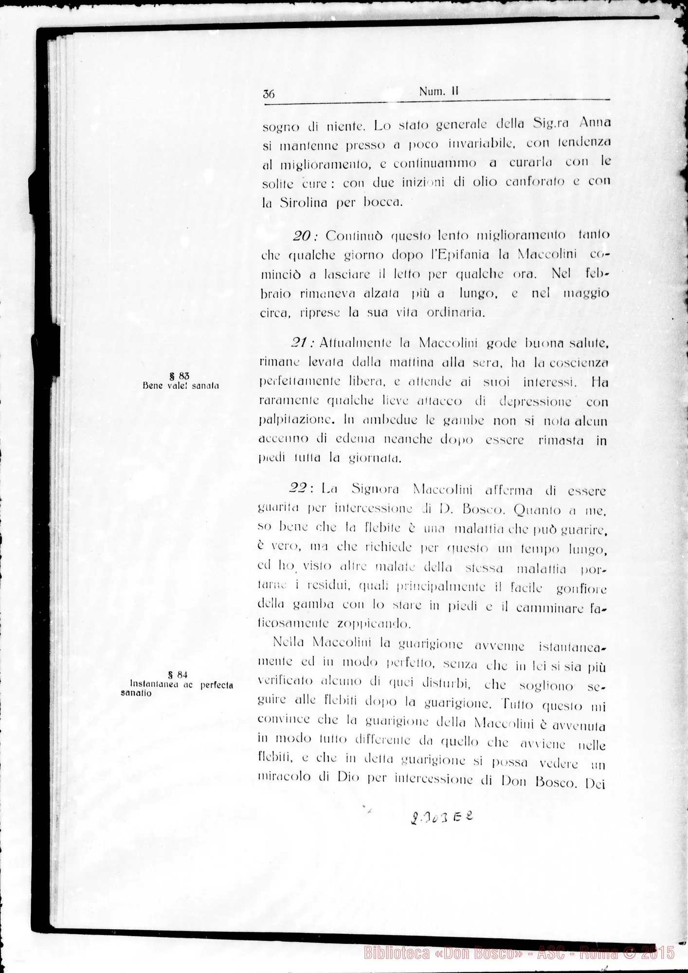 Fotogramma E 2 — Informatio