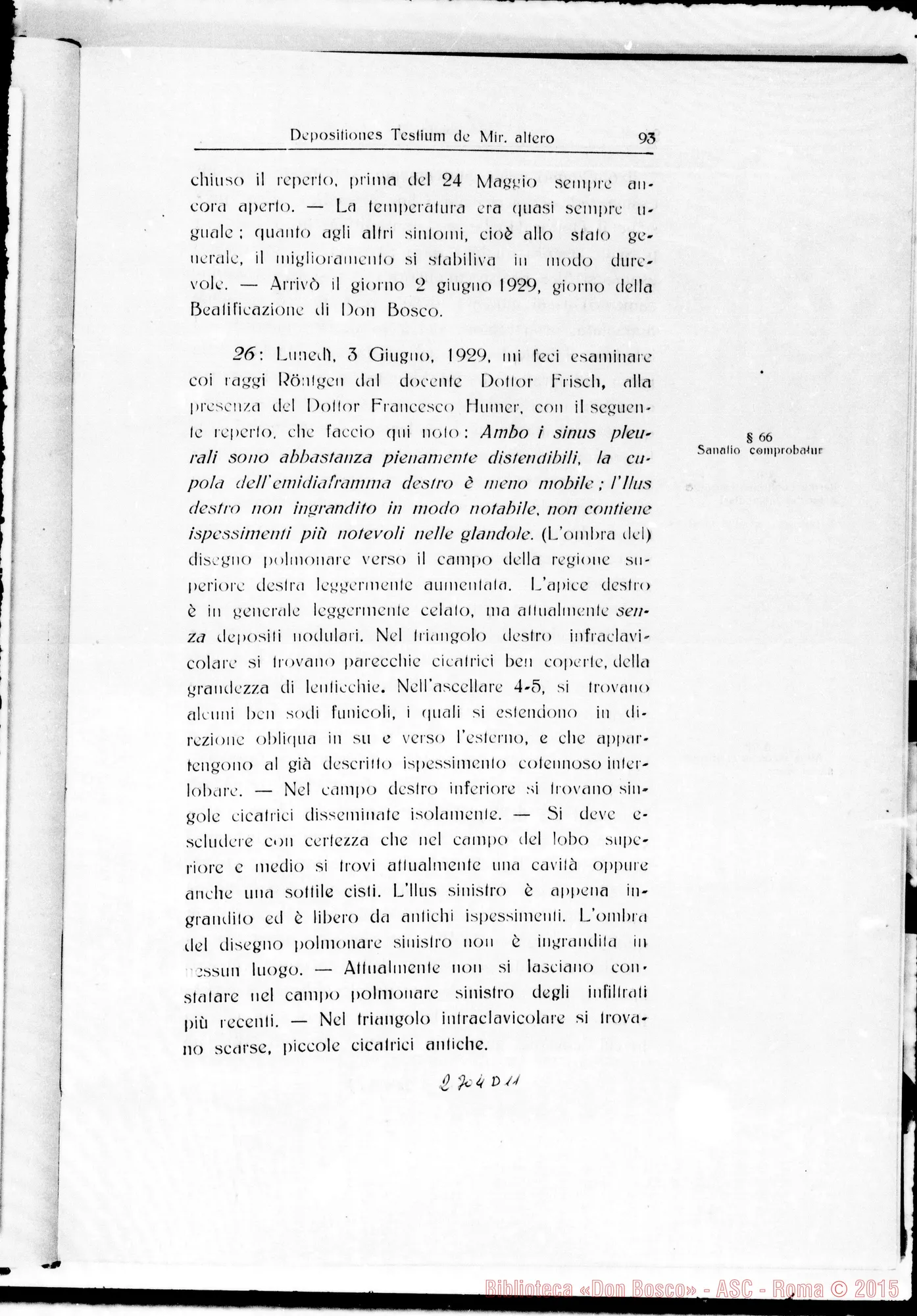 Fotogramma D 11 — Summarium