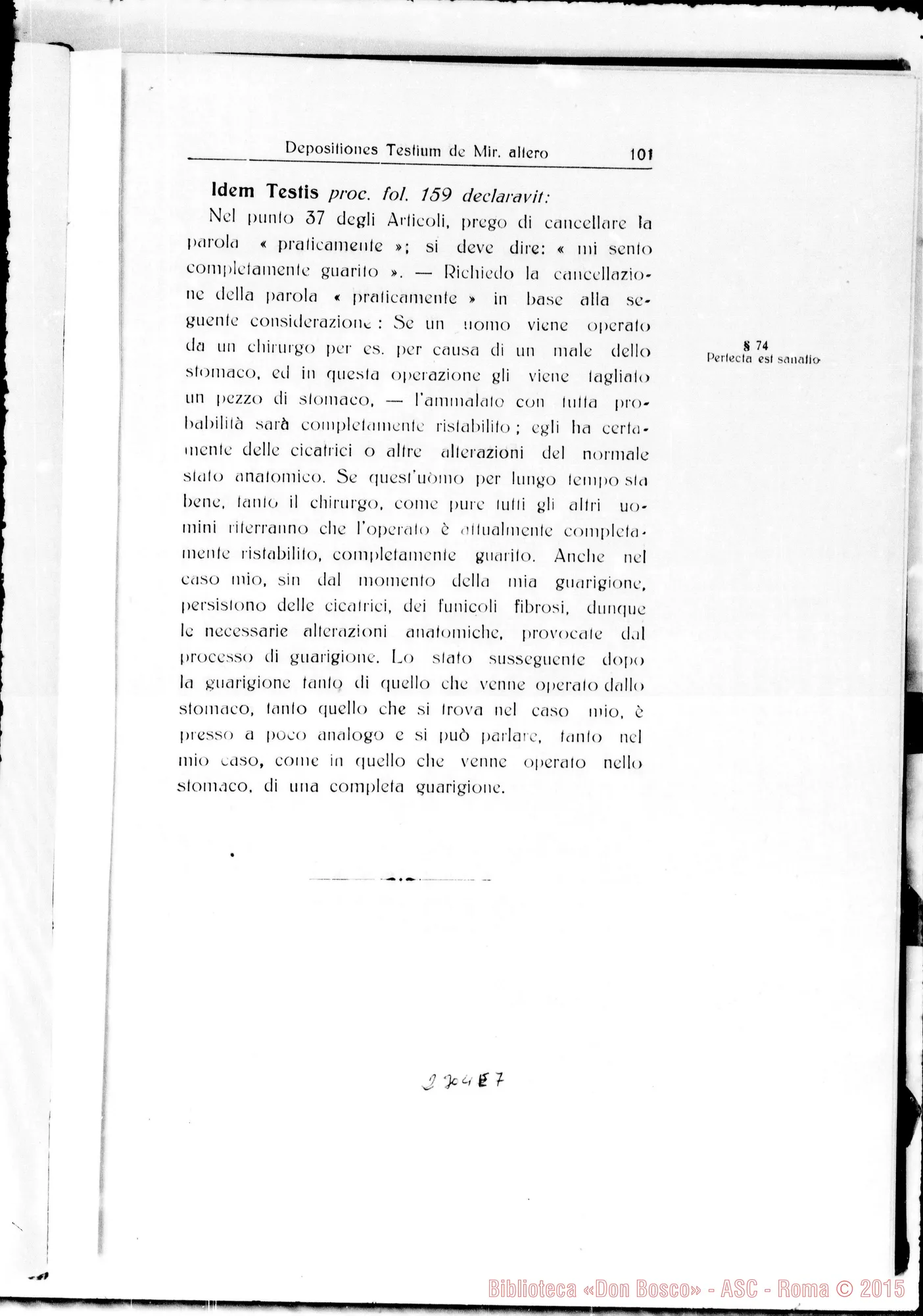 Fotogramma E 7 — Summarium