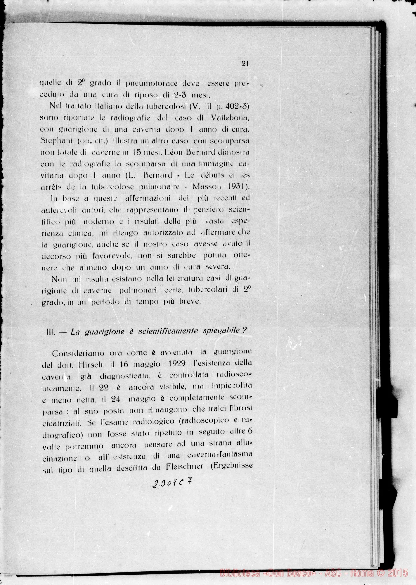 Fotogramma C 7 — ludicium medicum legale: Dott. Vercellio
