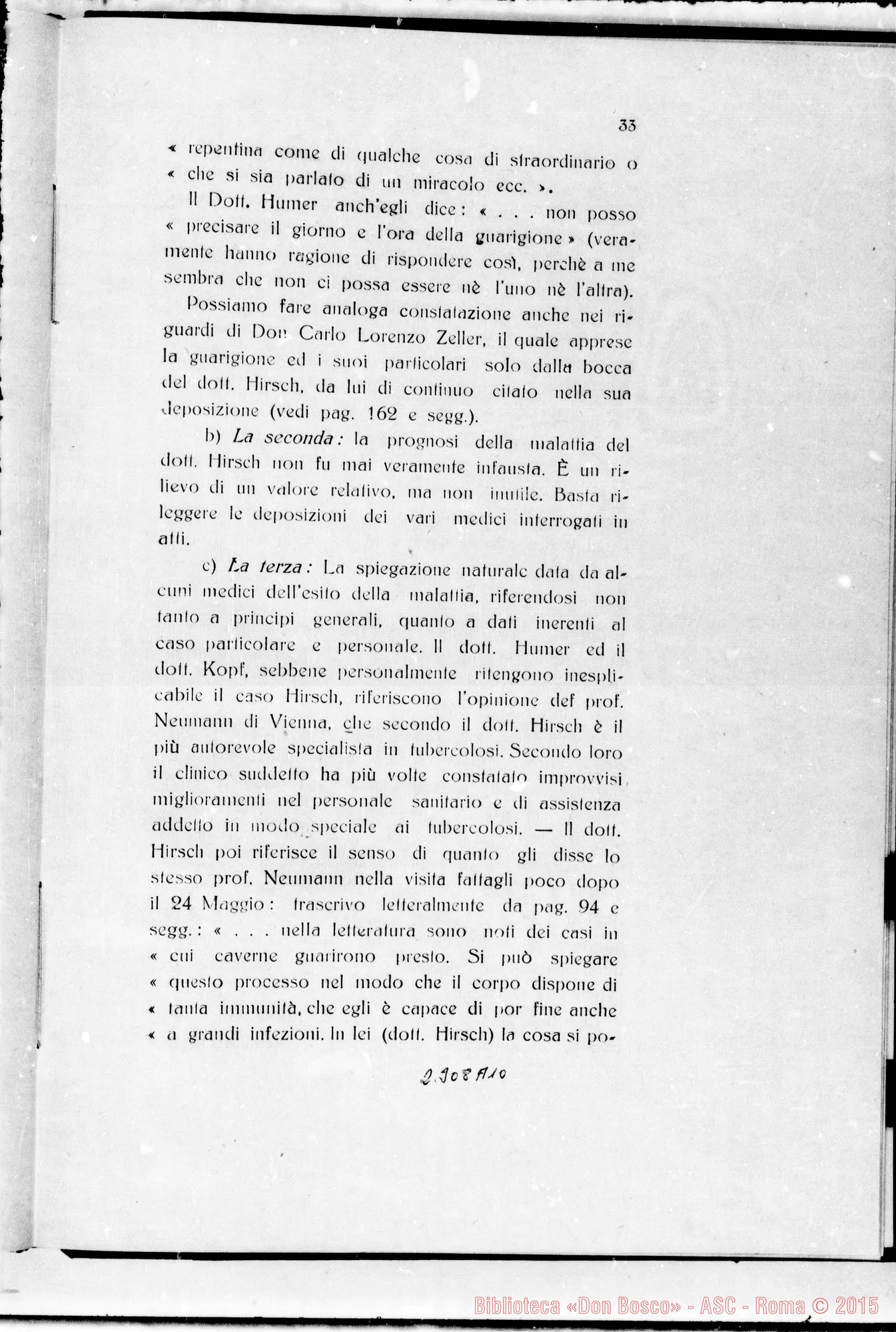 Fotogramma A 10 — ludicium medicum legale: Dott. Persichetti