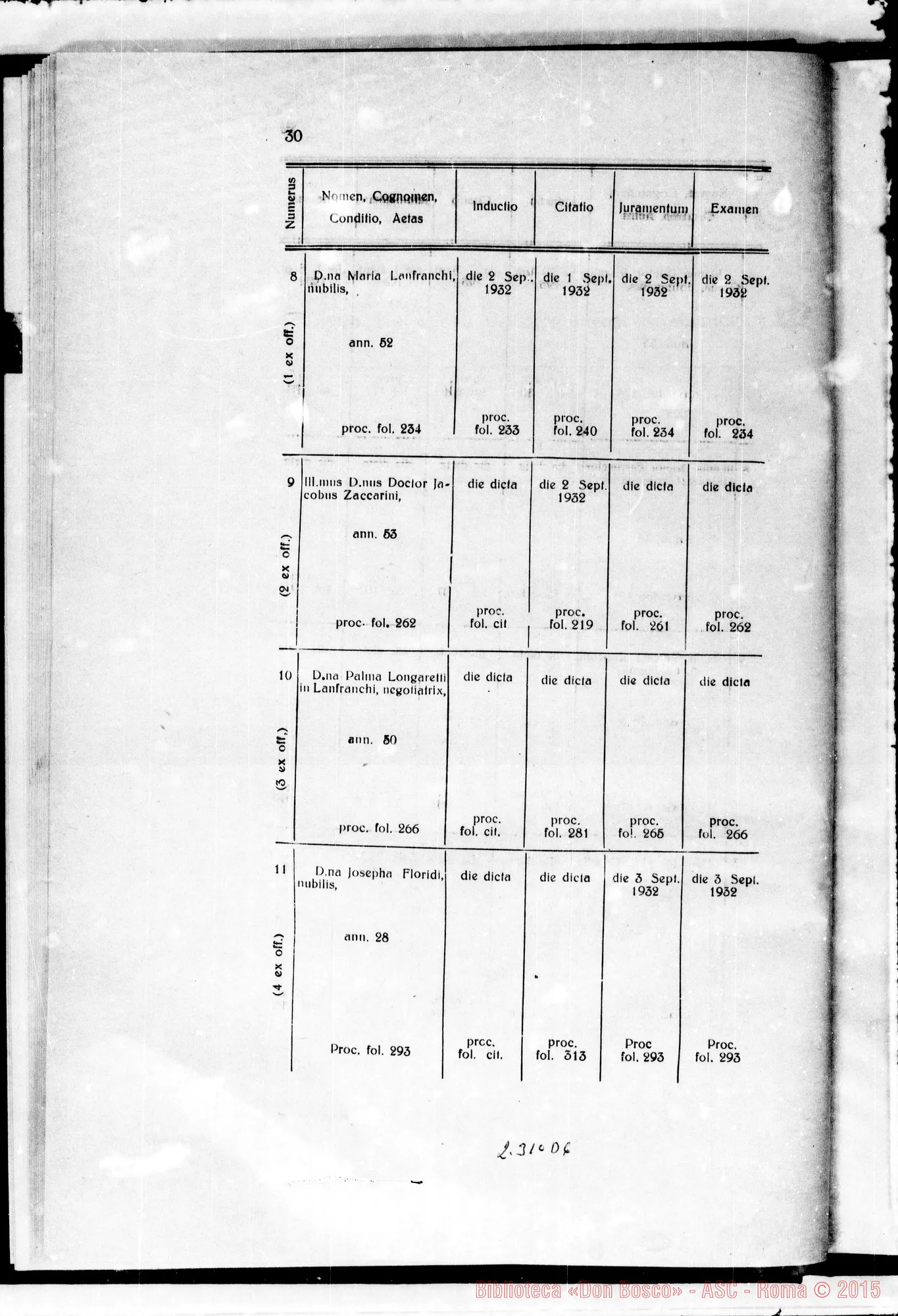 Fotogramma D 6 — Informatio