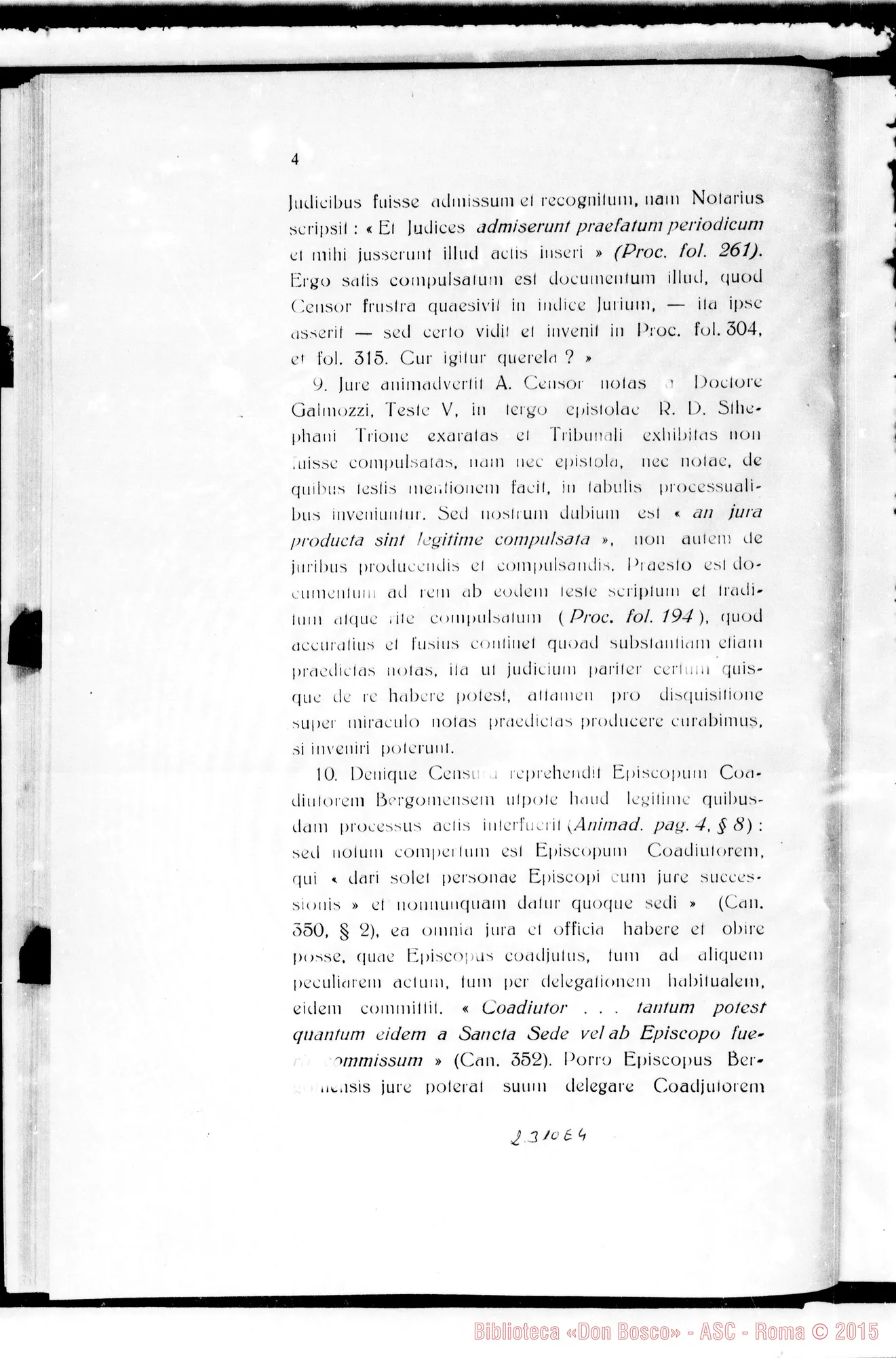Fotogramma E 4 — Informatio