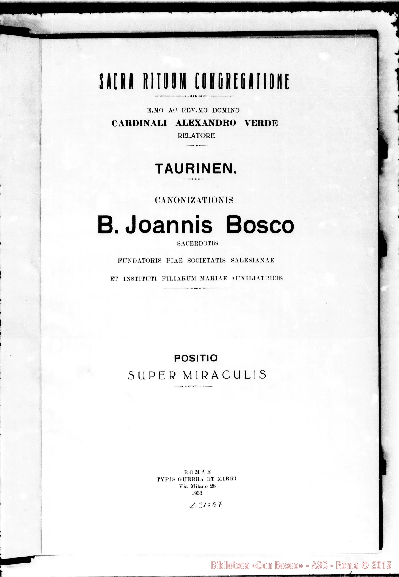 Fotogramma E 7 — Informatio