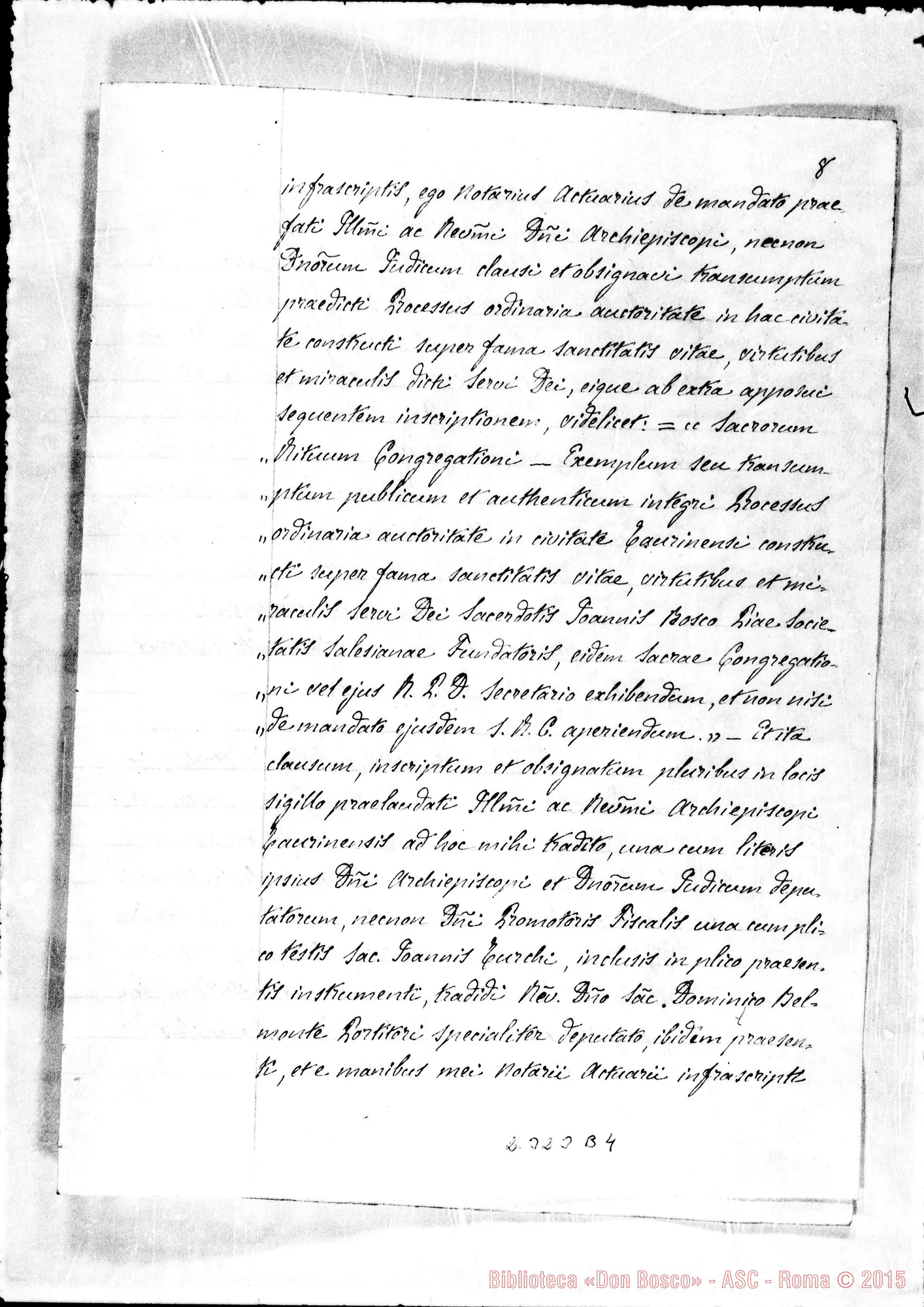 Fotogramma B 4 — Acta Praeliminaria