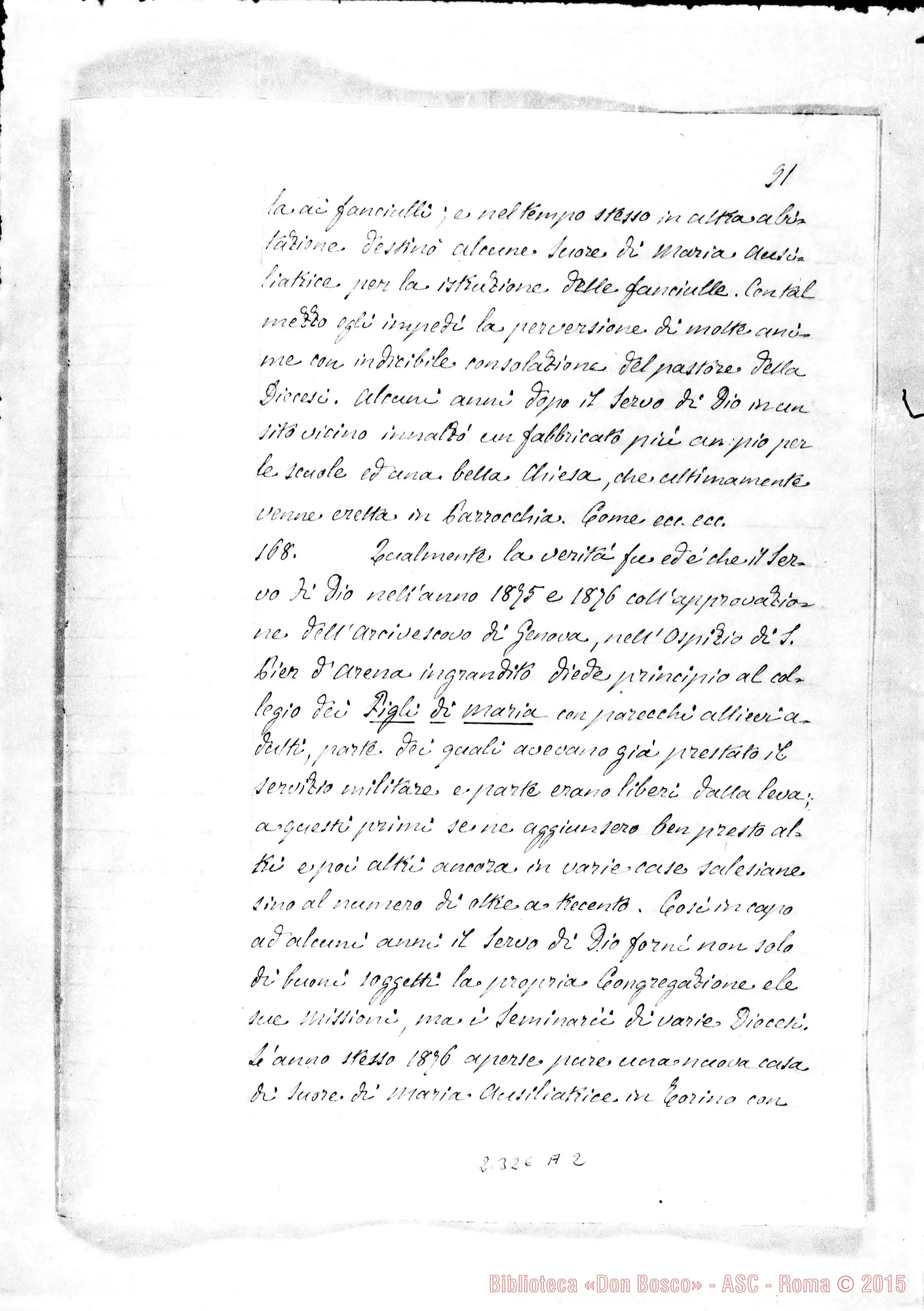 Fotogramma A 2 — De Statu Clericali, De Sacerdotio…