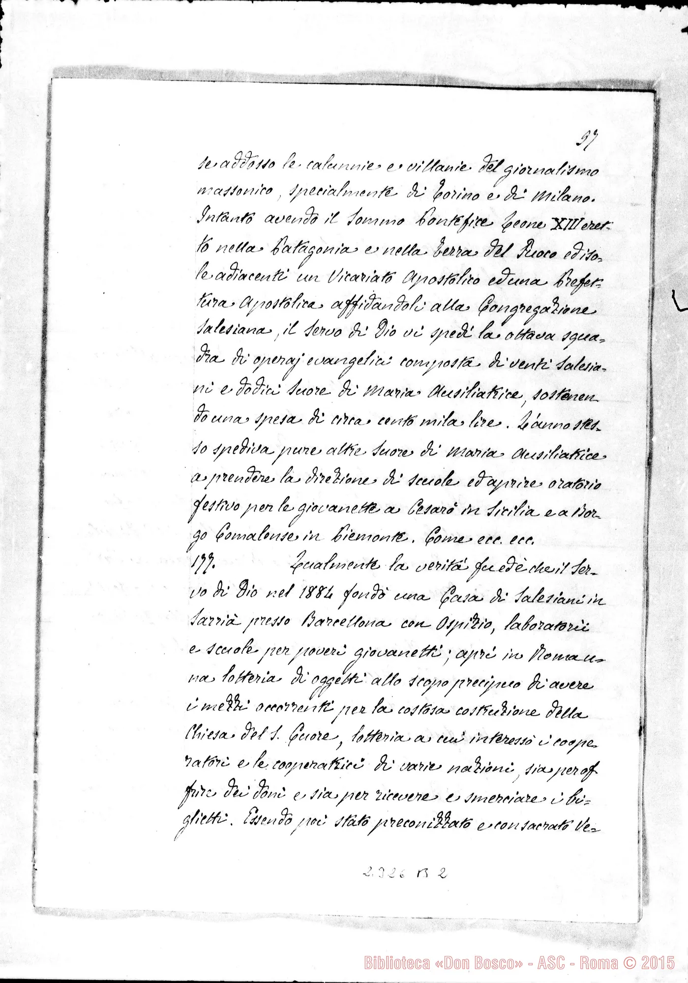 Fotogramma B 2 — De Statu Clericali, De Sacerdotio…