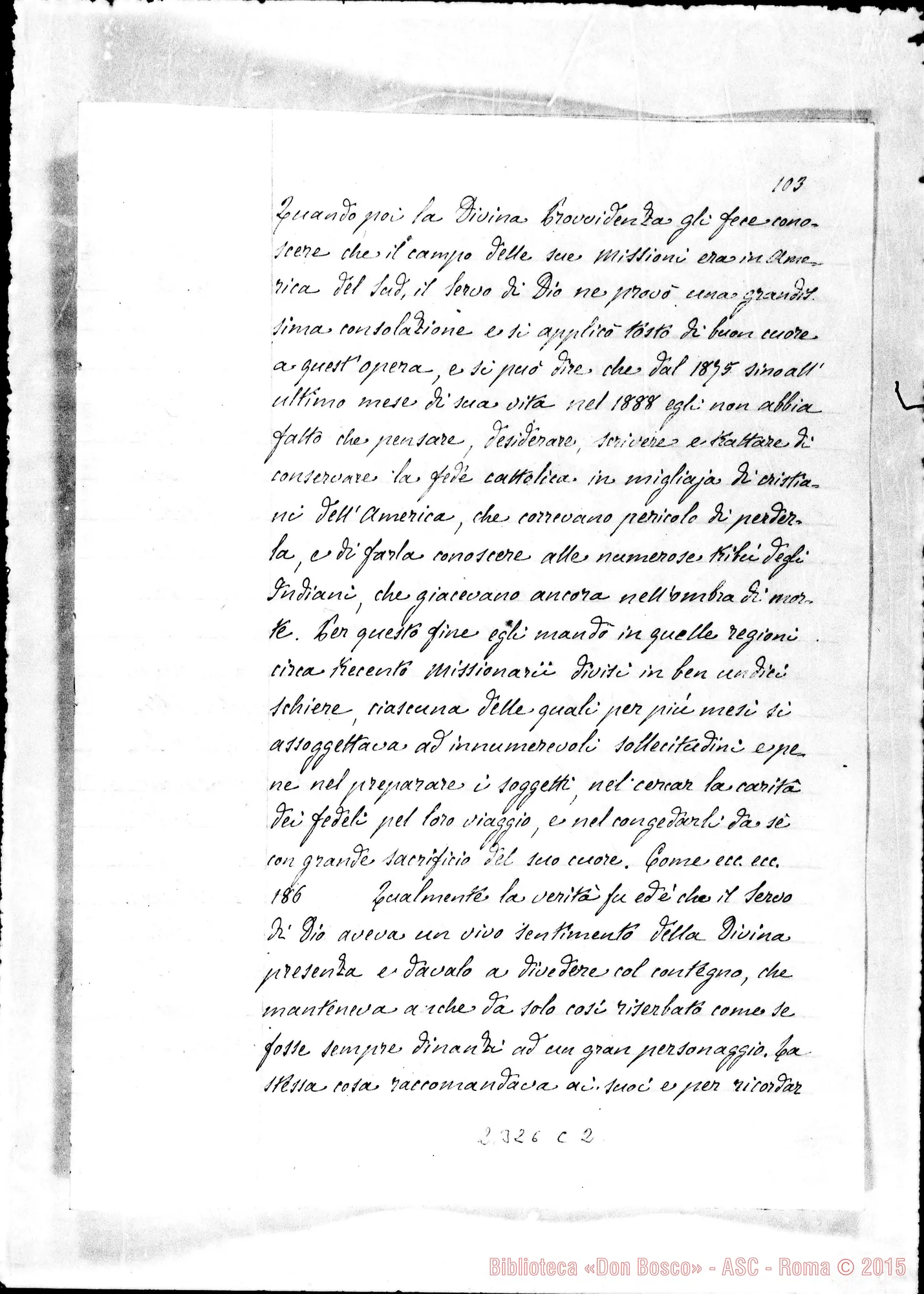 Fotogramma C 2 — De fide heroica