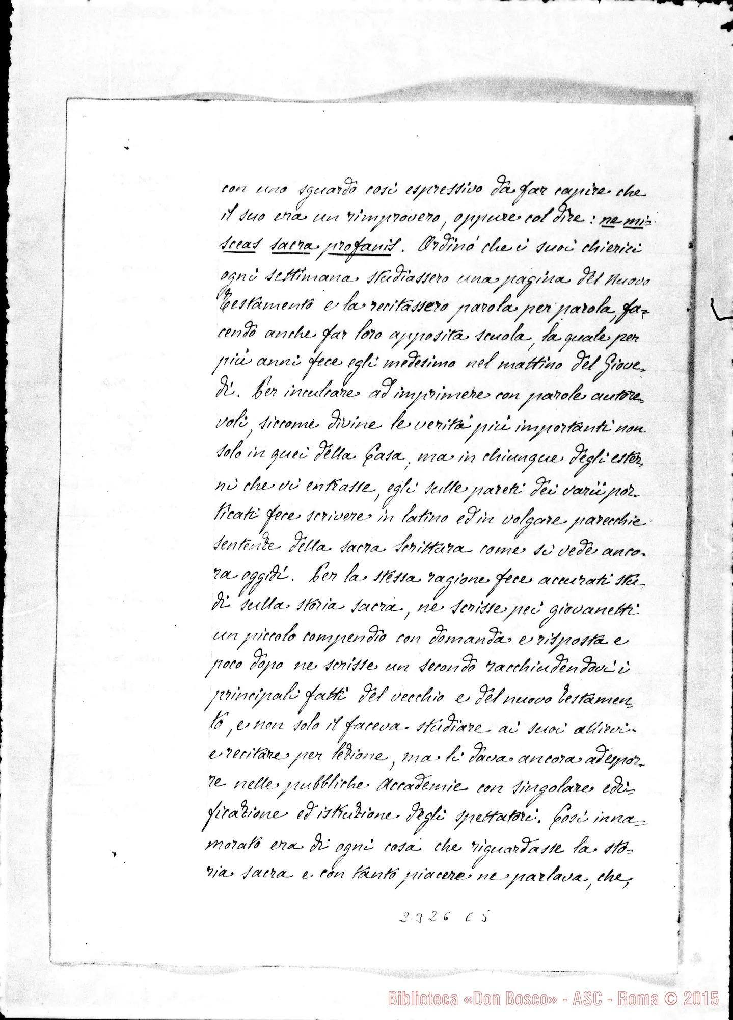 Fotogramma C 5 — De fide heroica