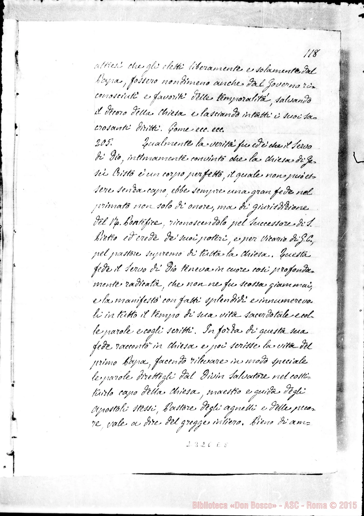 Fotogramma E 8 — De fide heroica