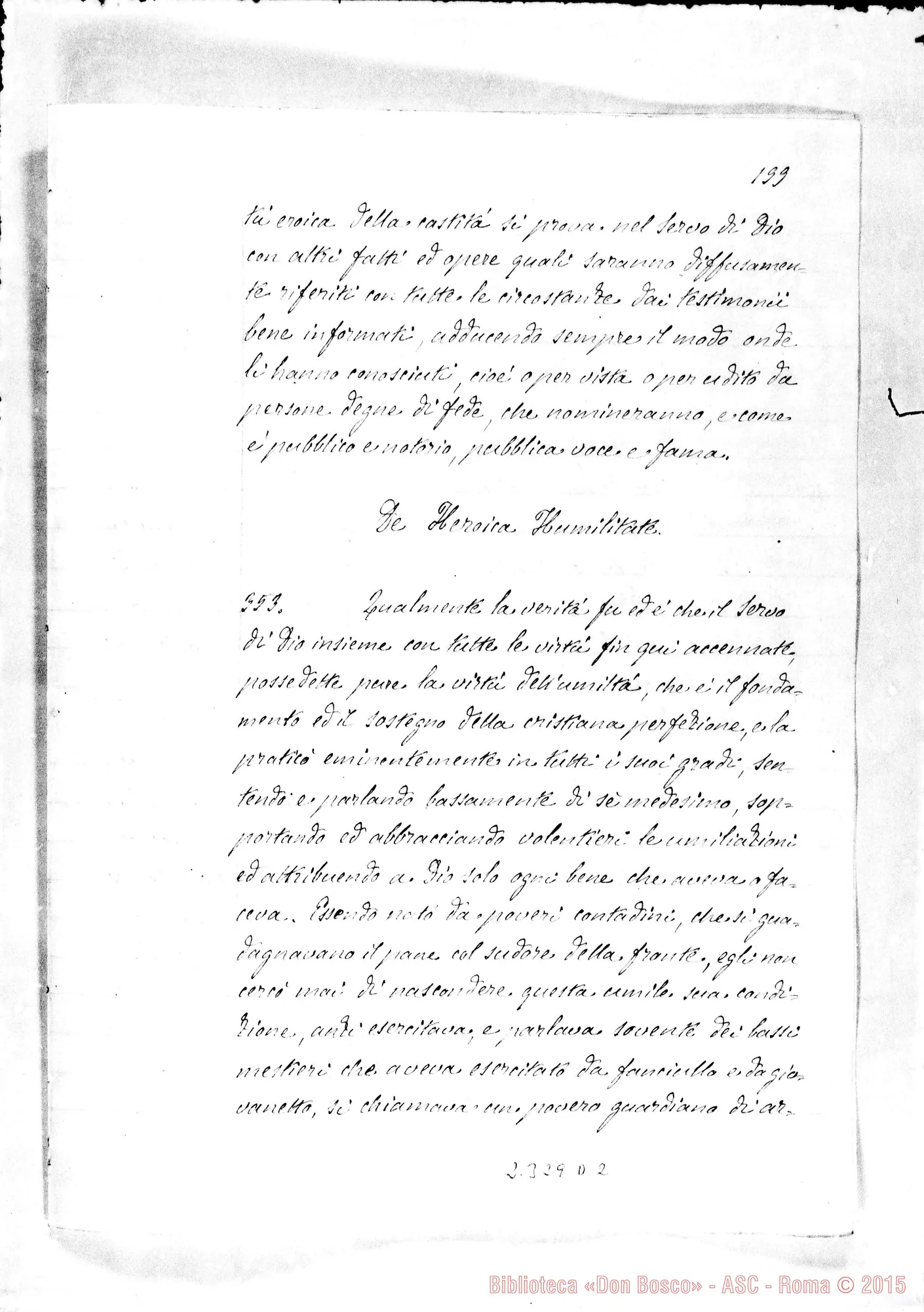 Fotogramma D 2 — De heroica humilitate