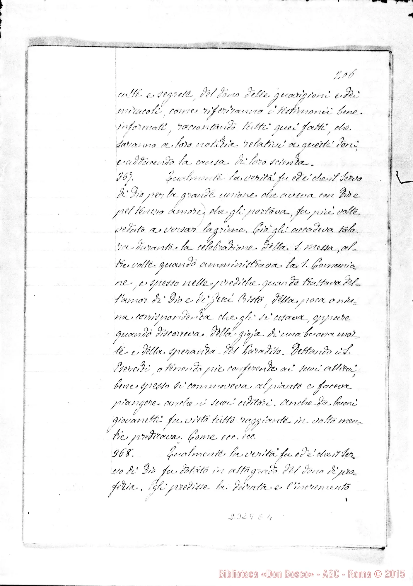 Fotogramma E 4 — De donis supernaturalibus
