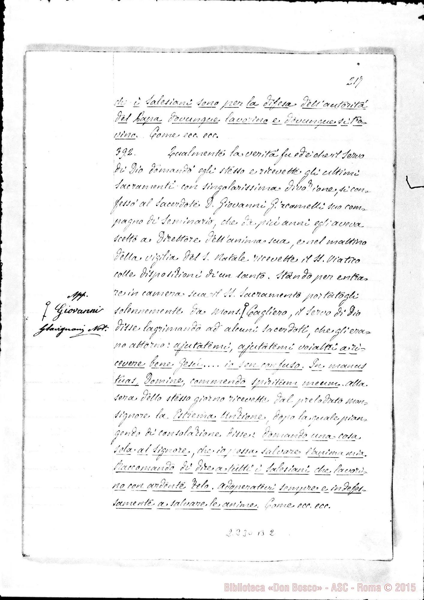 Fotogramma B 2 — De pretioso obire