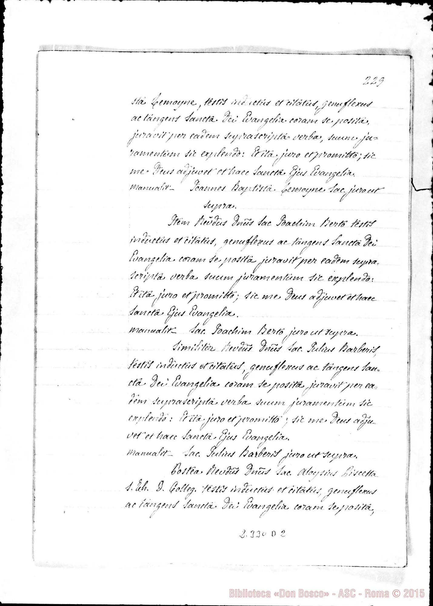 Fotogramma D 2 — De miraculis post obitum