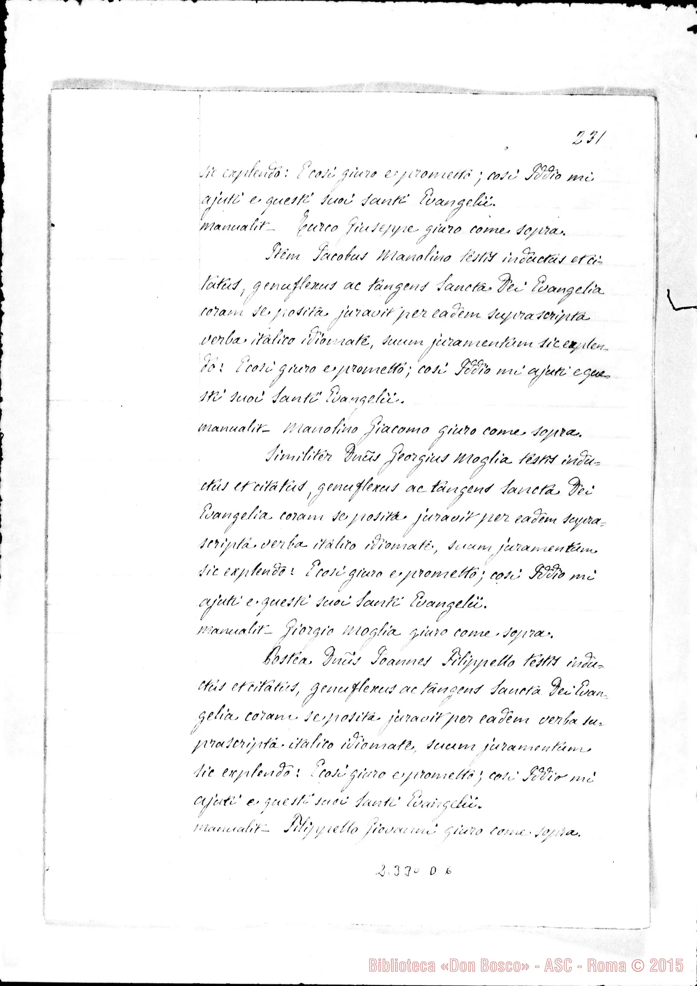 Fotogramma D 6 — De miraculis post obitum