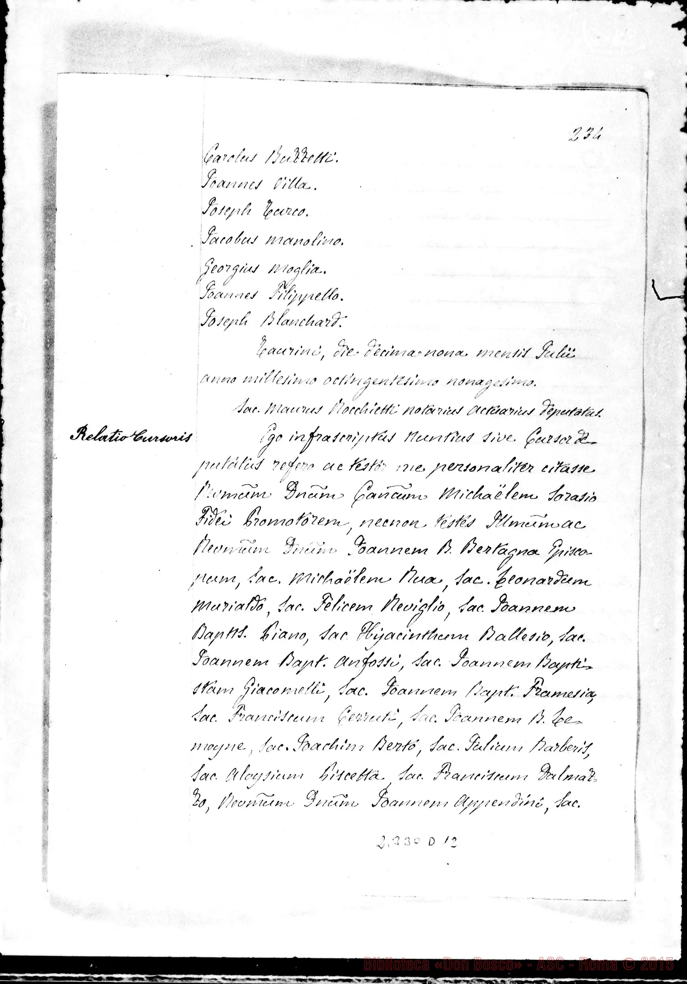 Fotogramma D 12 — De miraculis post obitum