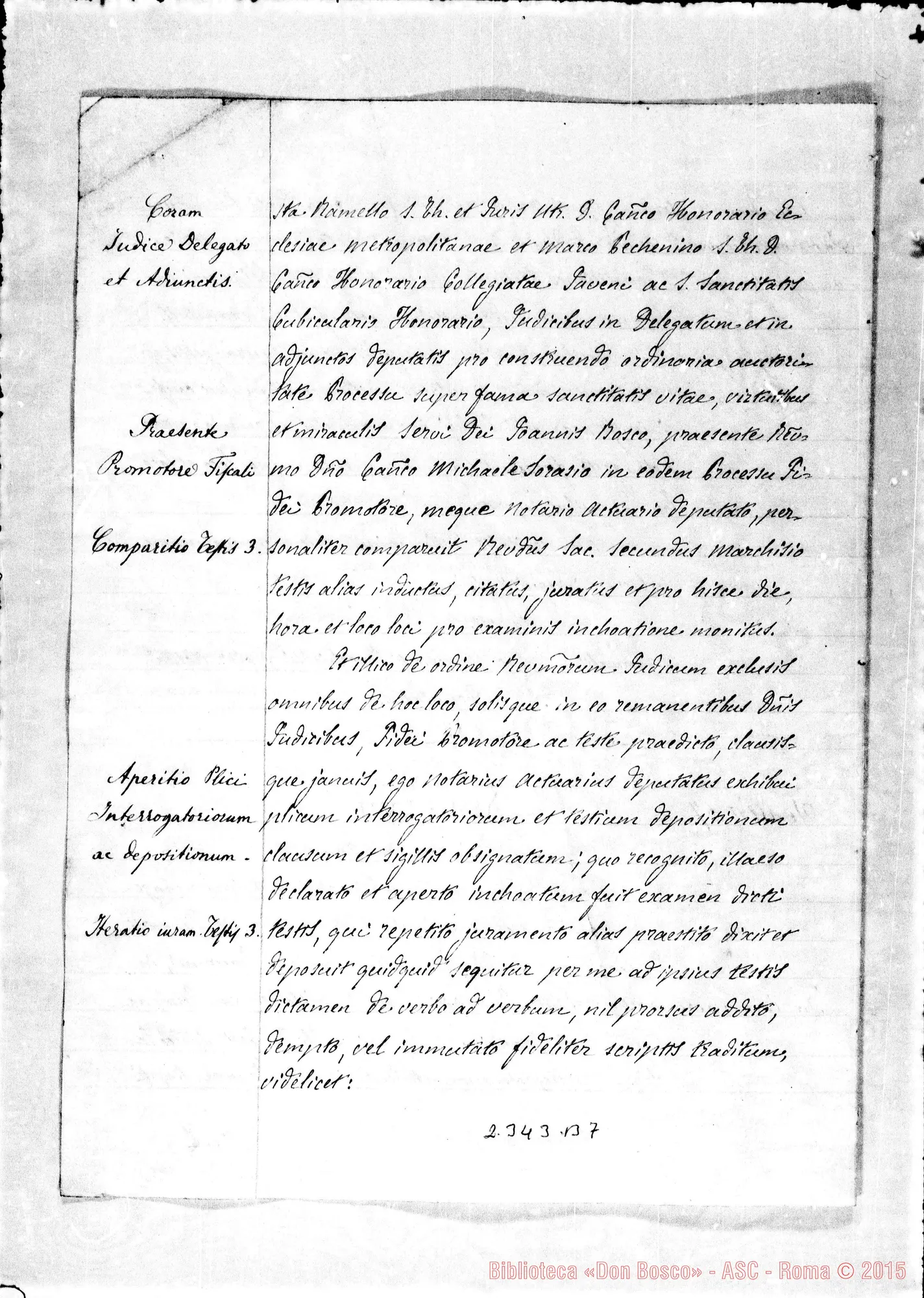 Fotogramma B 7 — Secundus Marchisio