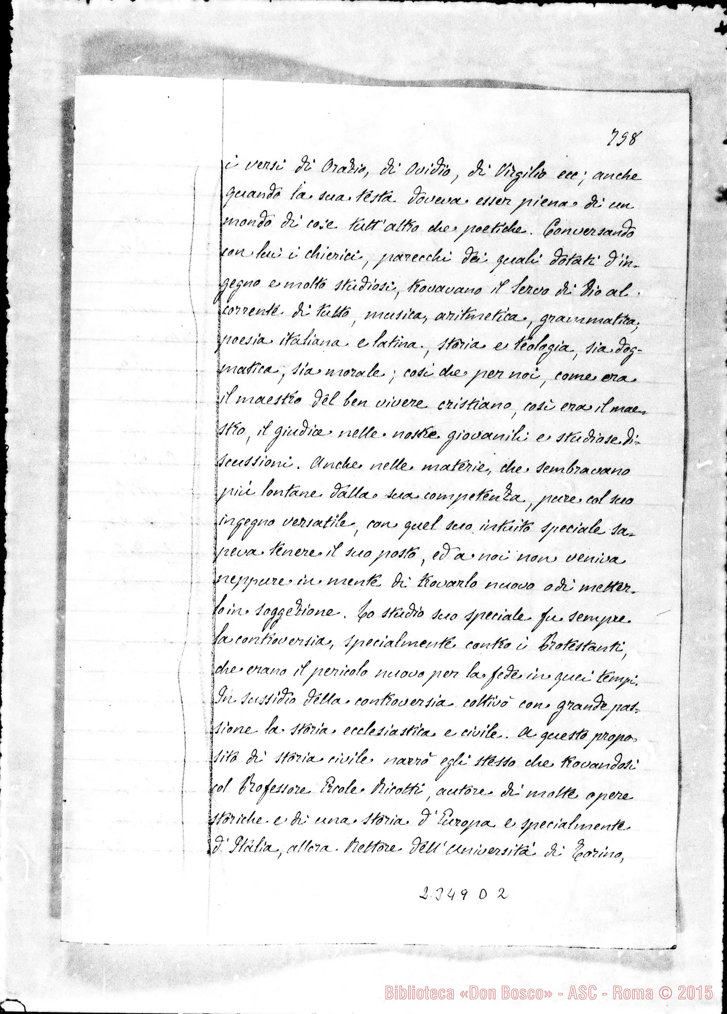 Fotogramma D 2 — Hiacynthus Ballesio