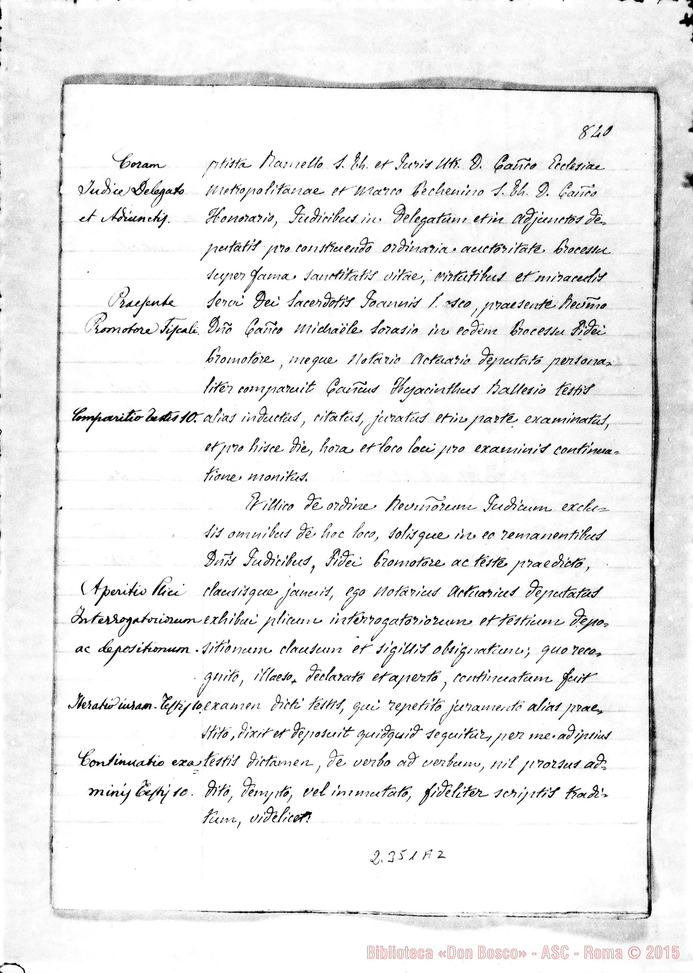 Fotogramma A 2 — Hiacynthus Ballesio