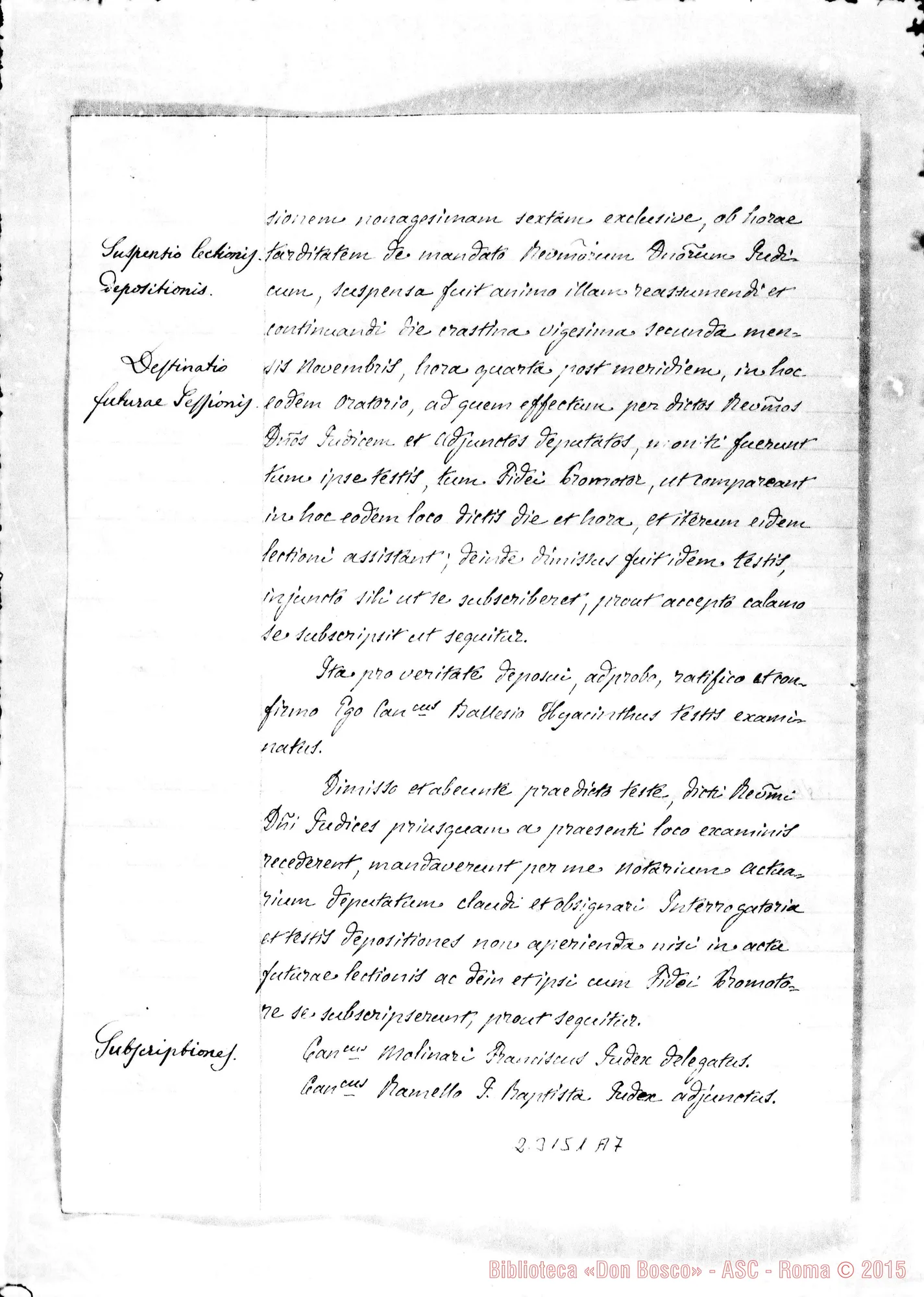 Fotogramma A 7 — Hiacynthus Ballesio