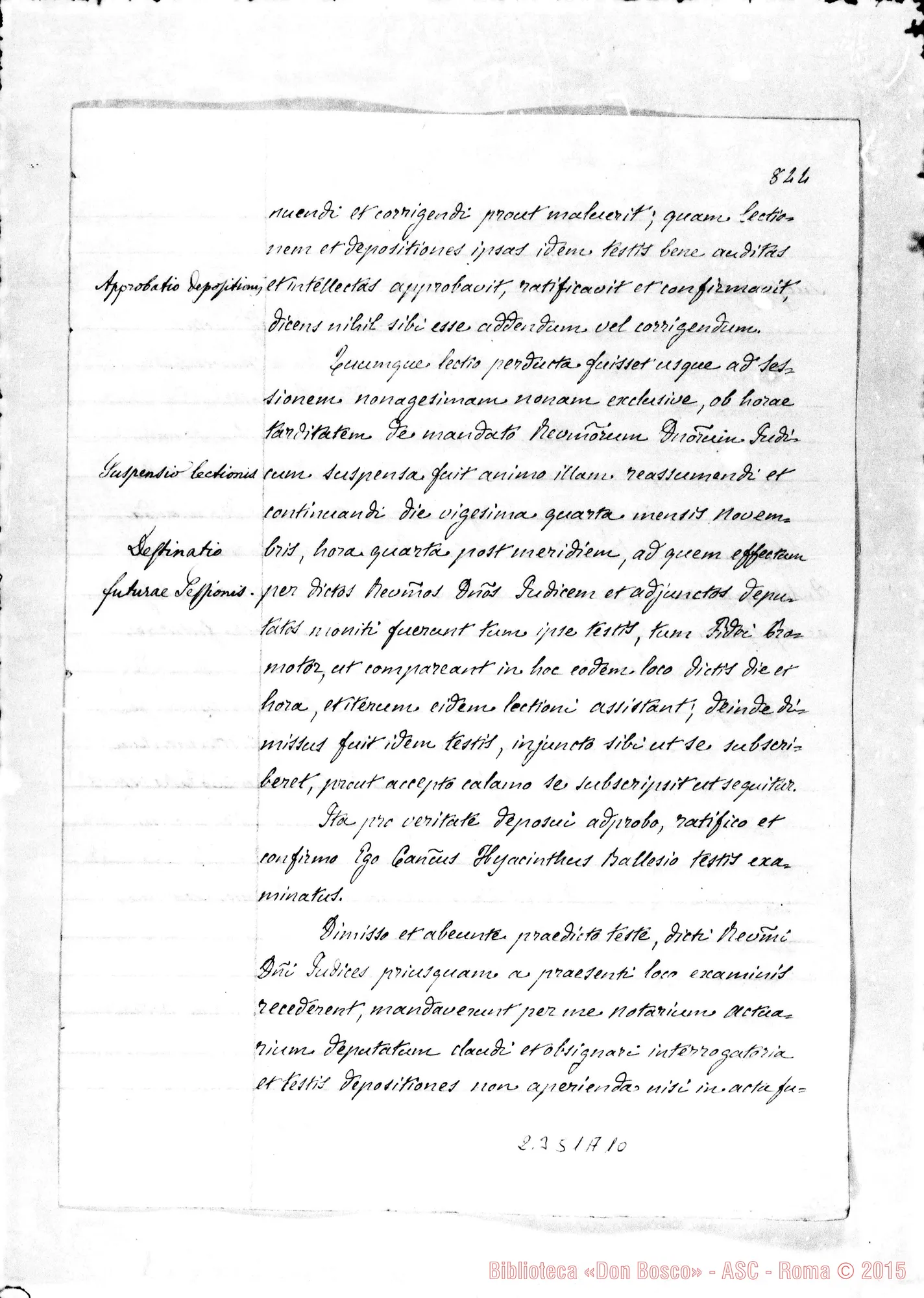 Fotogramma A 10 — Hiacynthus Ballesio