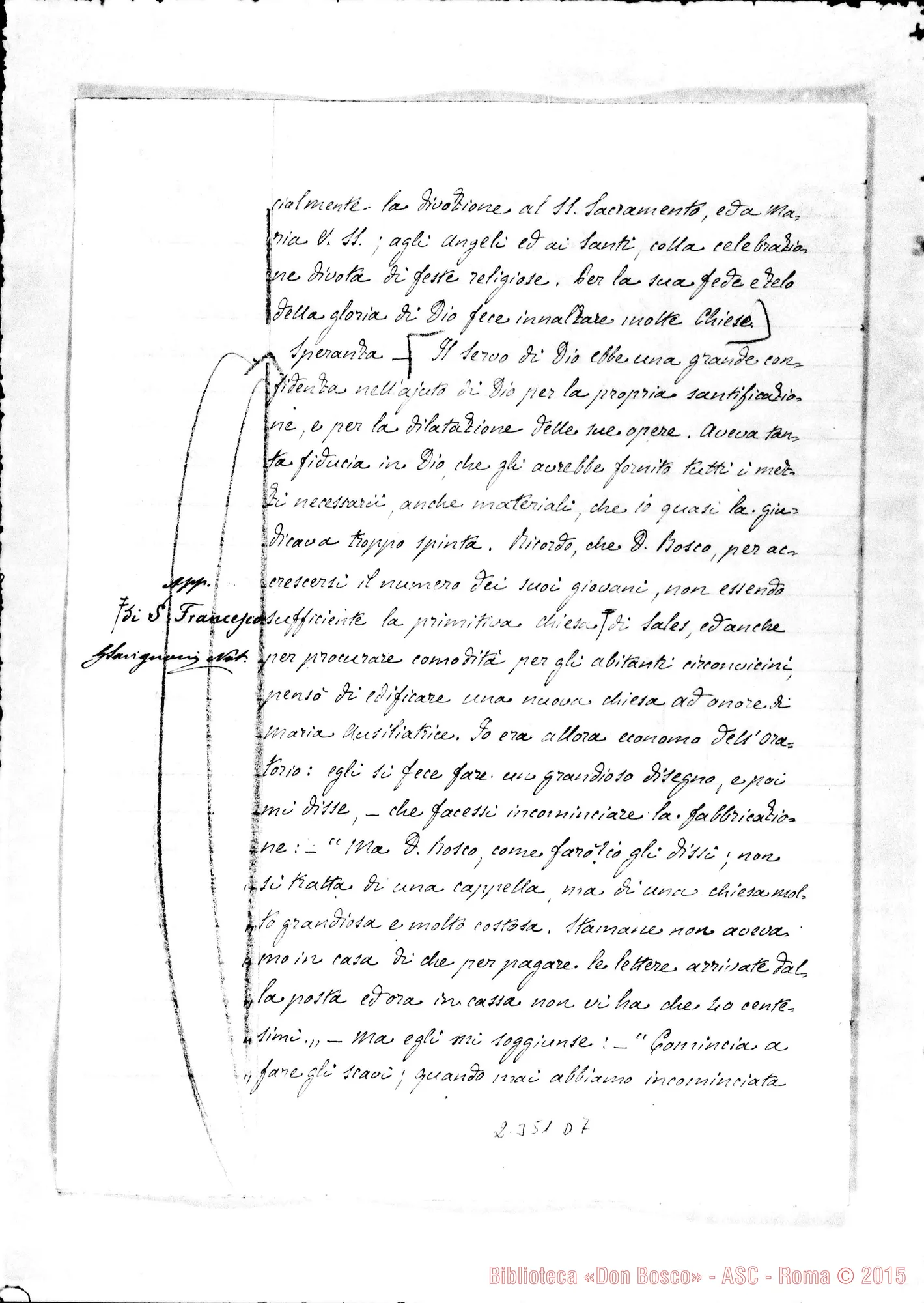Fotogramma D 7 — Angelus Savio