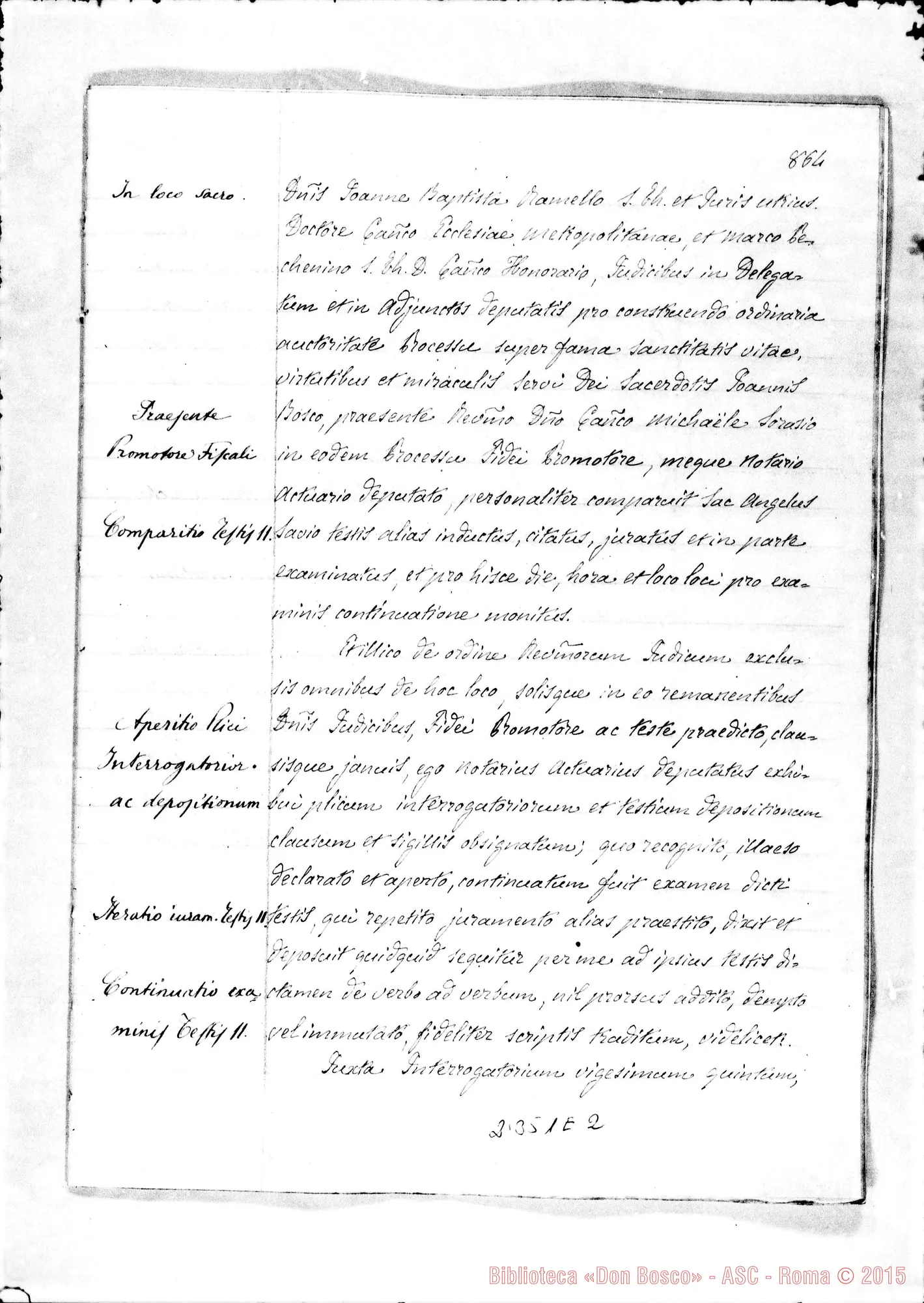 Fotogramma E 2 — Angelus Savio